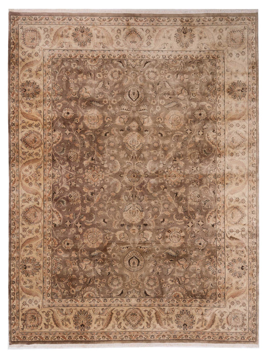 Rajpur Crown  Brown Beige Transitional