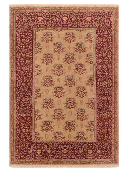 Pasha Antique Loom  Beige Red Traditional