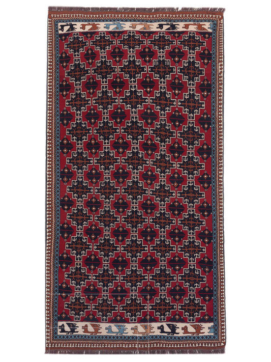 Nomad Afghan Soumak  Multi Multi Tribal