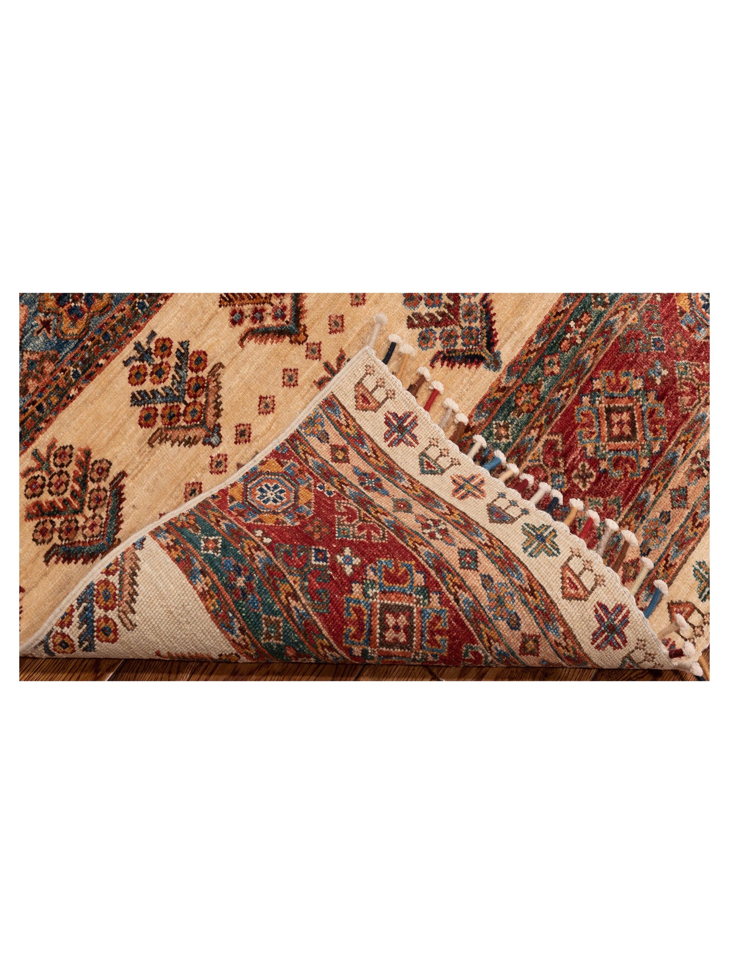 Khoraya Multi Multi 3.1x4.11 Hand Knotted Rug