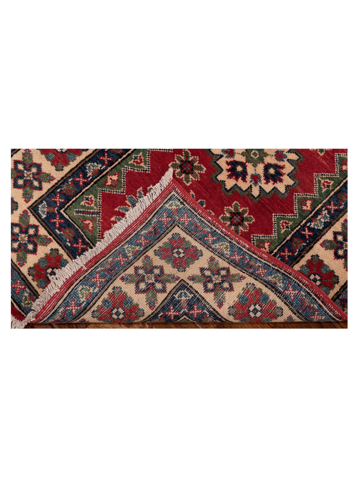 Kazura Red Ivory 2.7x3.9 Hand Knotted Rug
