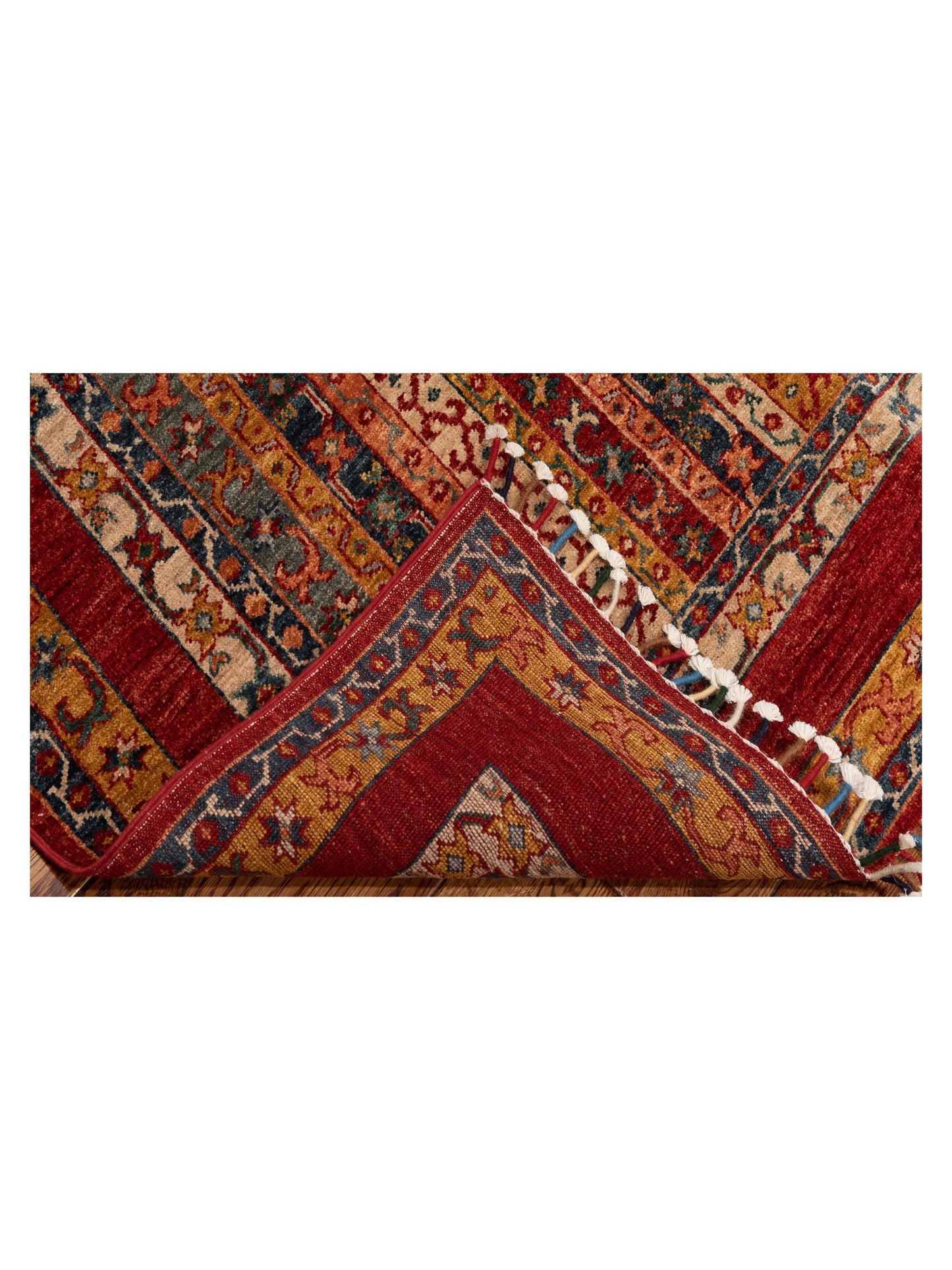 Shalanta Multi 4.1x5.10 Hand Knotted Rug
