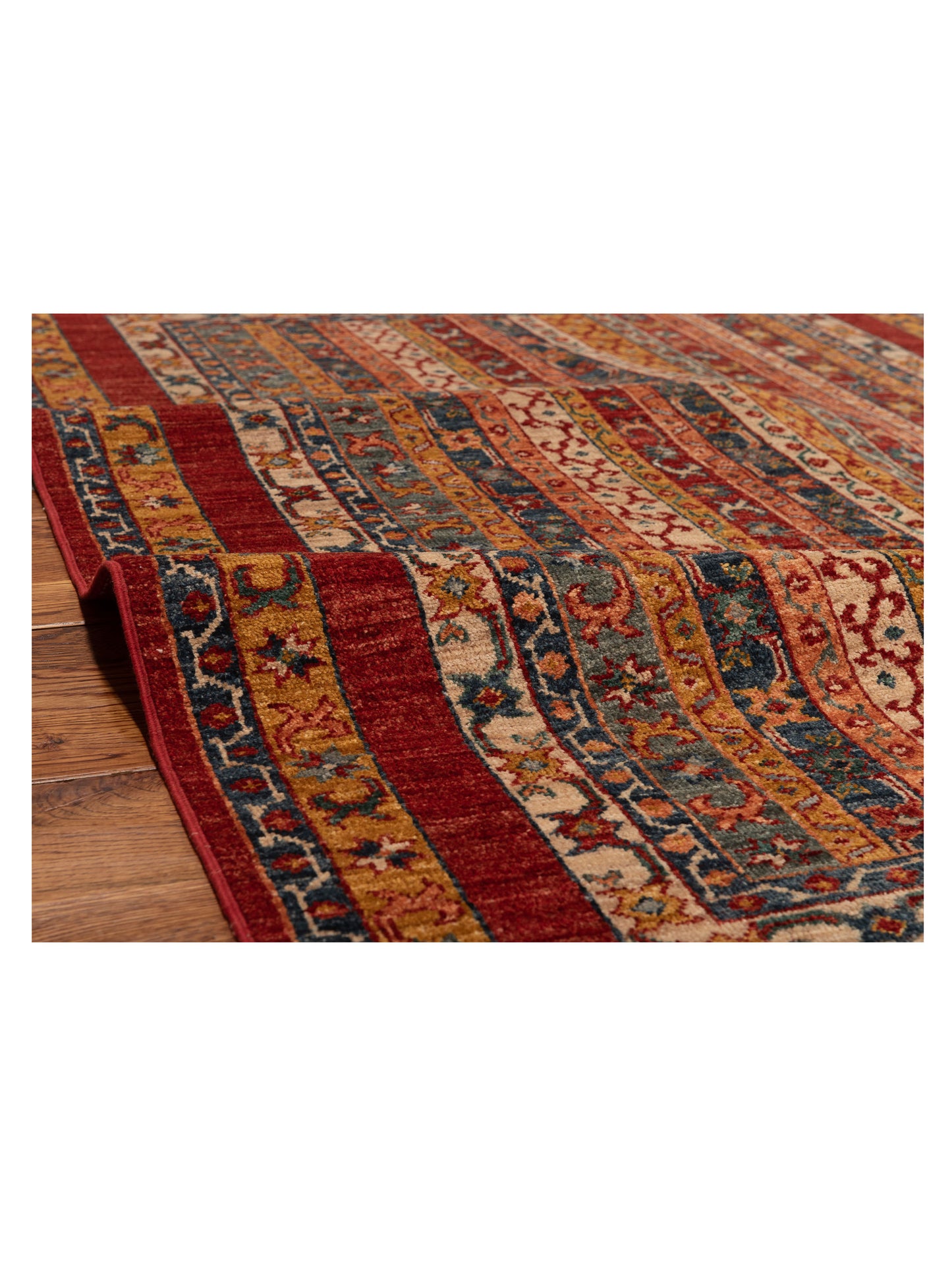 Shalanta Multi 4.1x5.10 Hand Knotted Rug