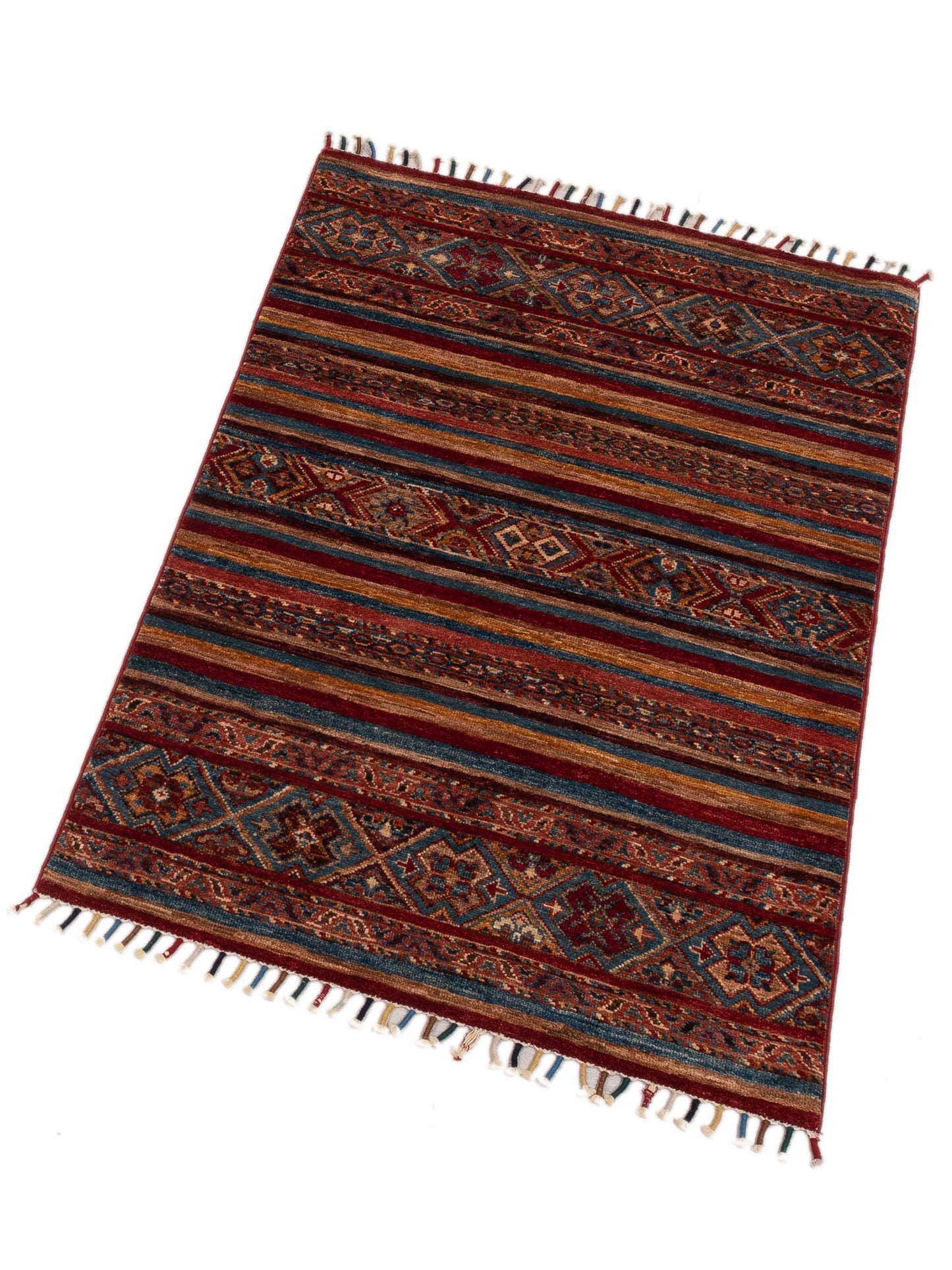Khoraya Multi Multi 2.10x4.4 Hand Knotted Rug
