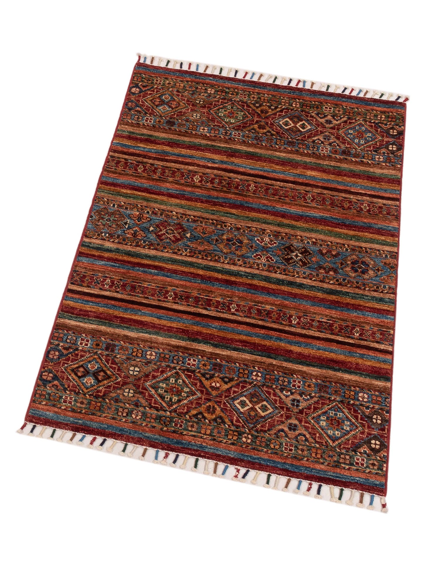 Khoraya Multi Multi 2.10x4.3 Hand Knotted Rug