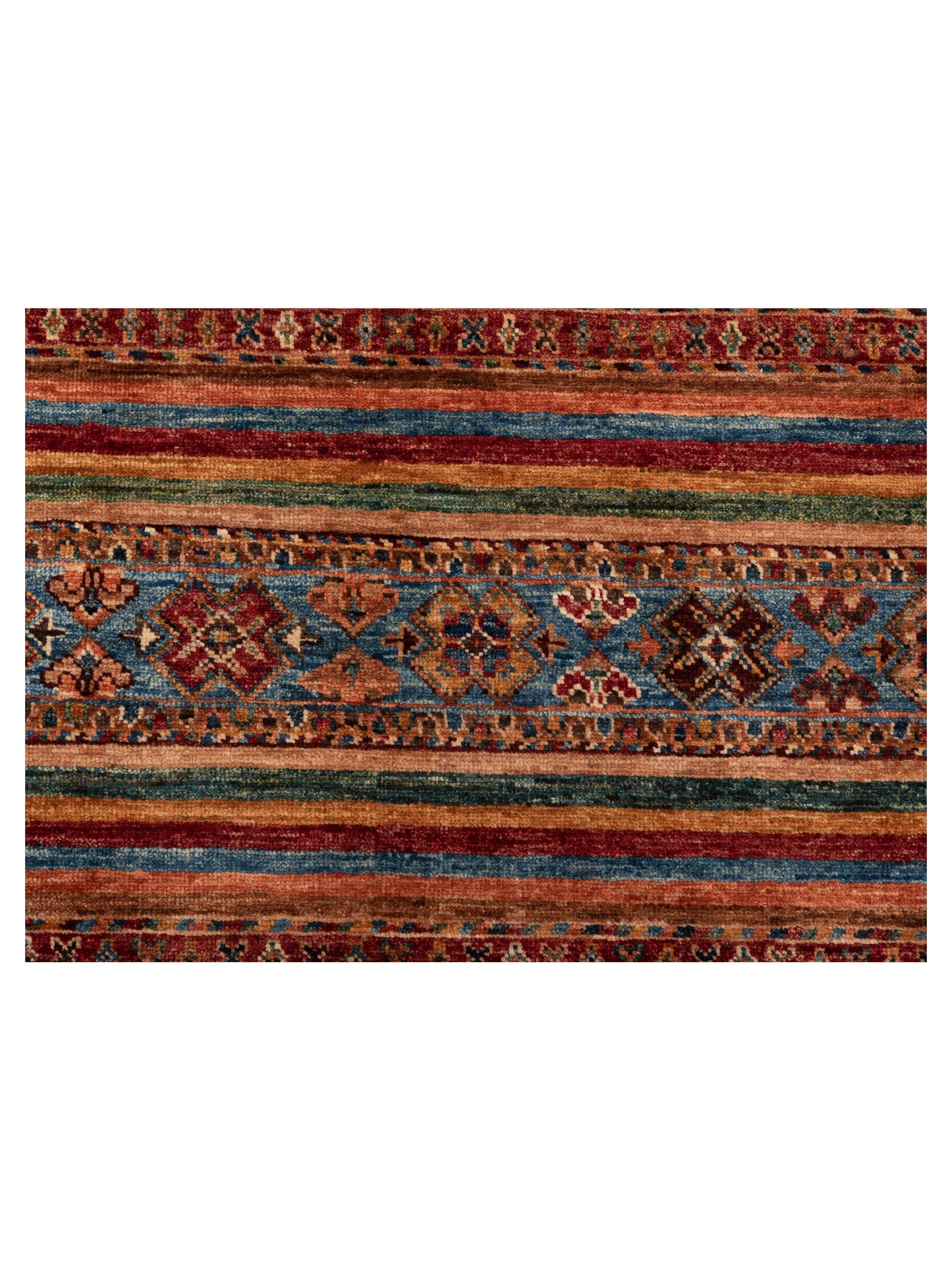 Khoraya Multi Multi 2.10x4.3 Hand Knotted Rug