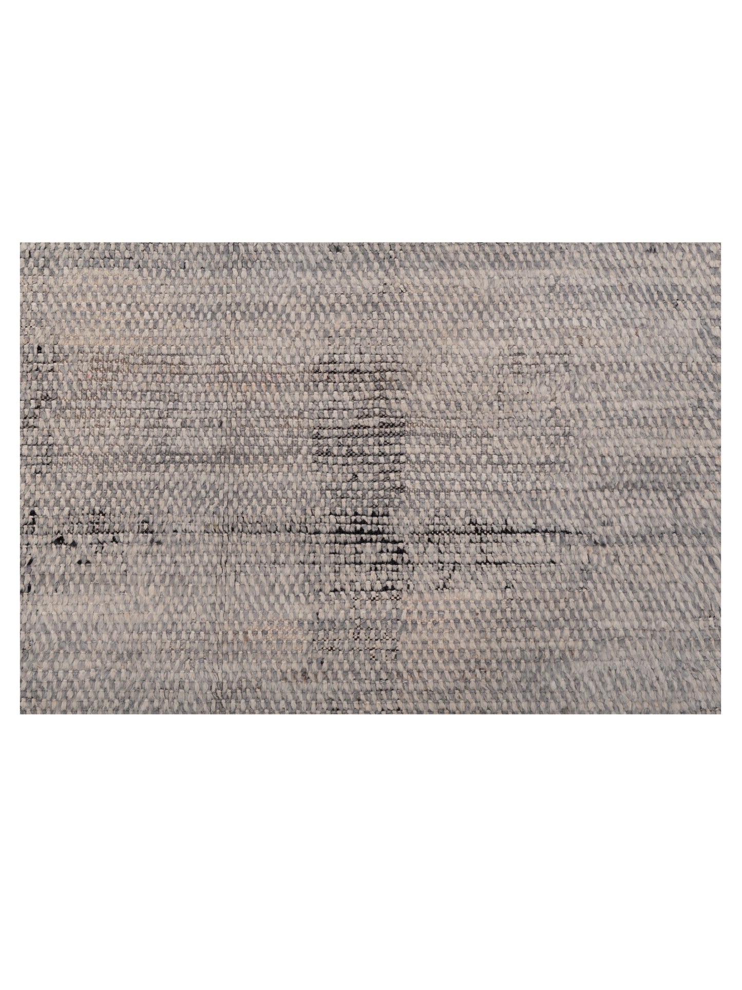 Anavera Silver Silver 7.11x9.9 Hand Knotted Rug