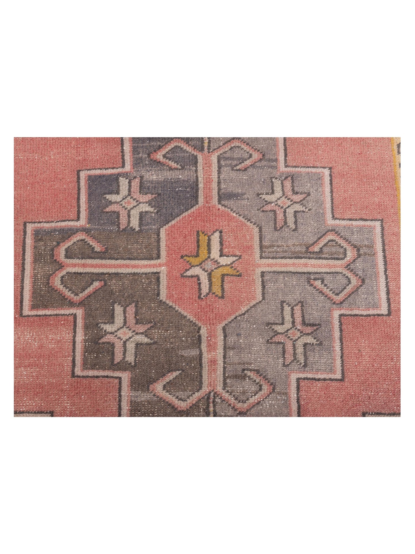 Nomadra Pink Beige 4.1x8.5 Hand Knotted Rug
