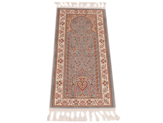 Artessa Blue Ivory 1.9x3.11 Machine Made Rug