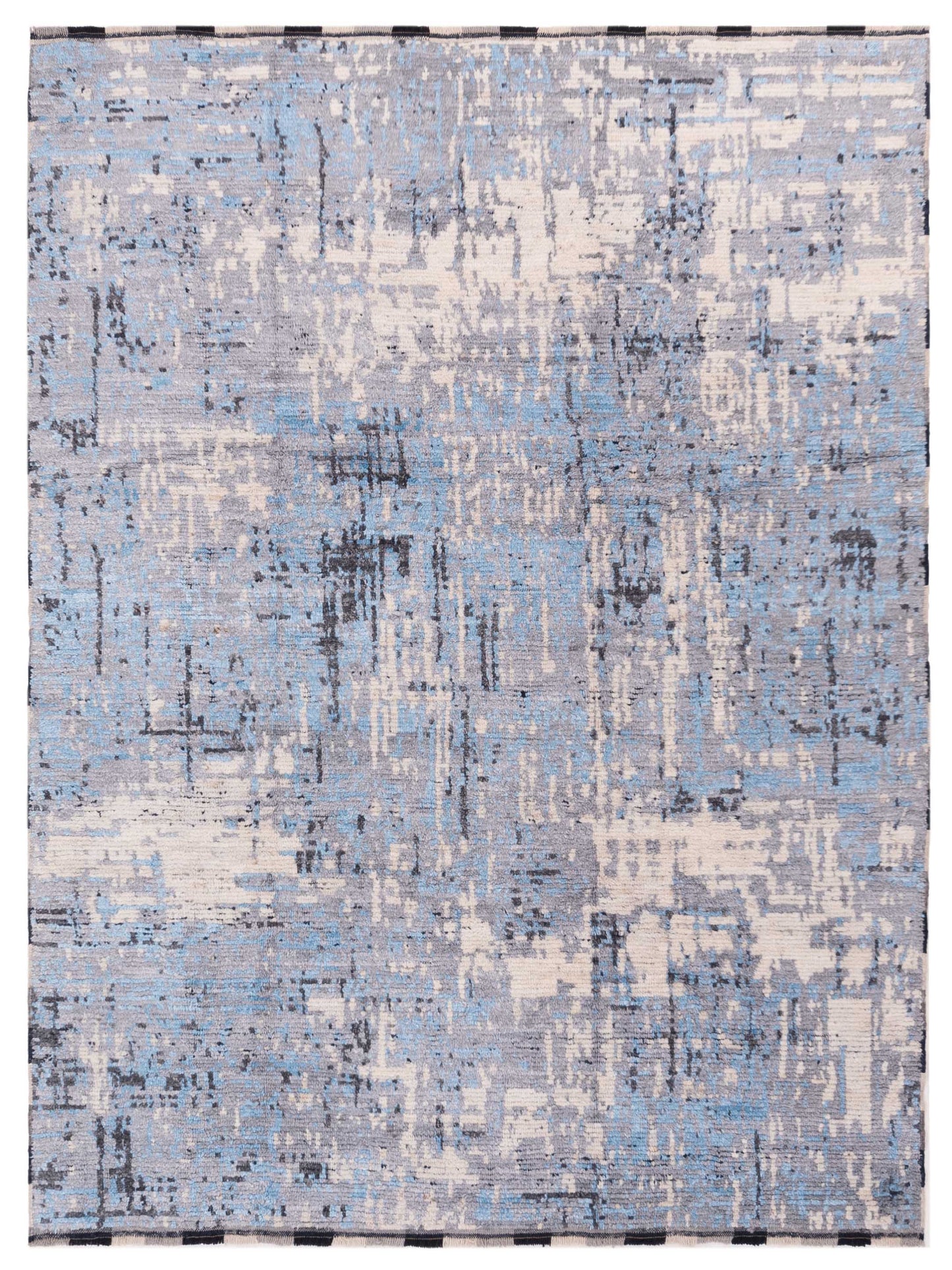 Pasha Atlas  Gray Blue Contemporary