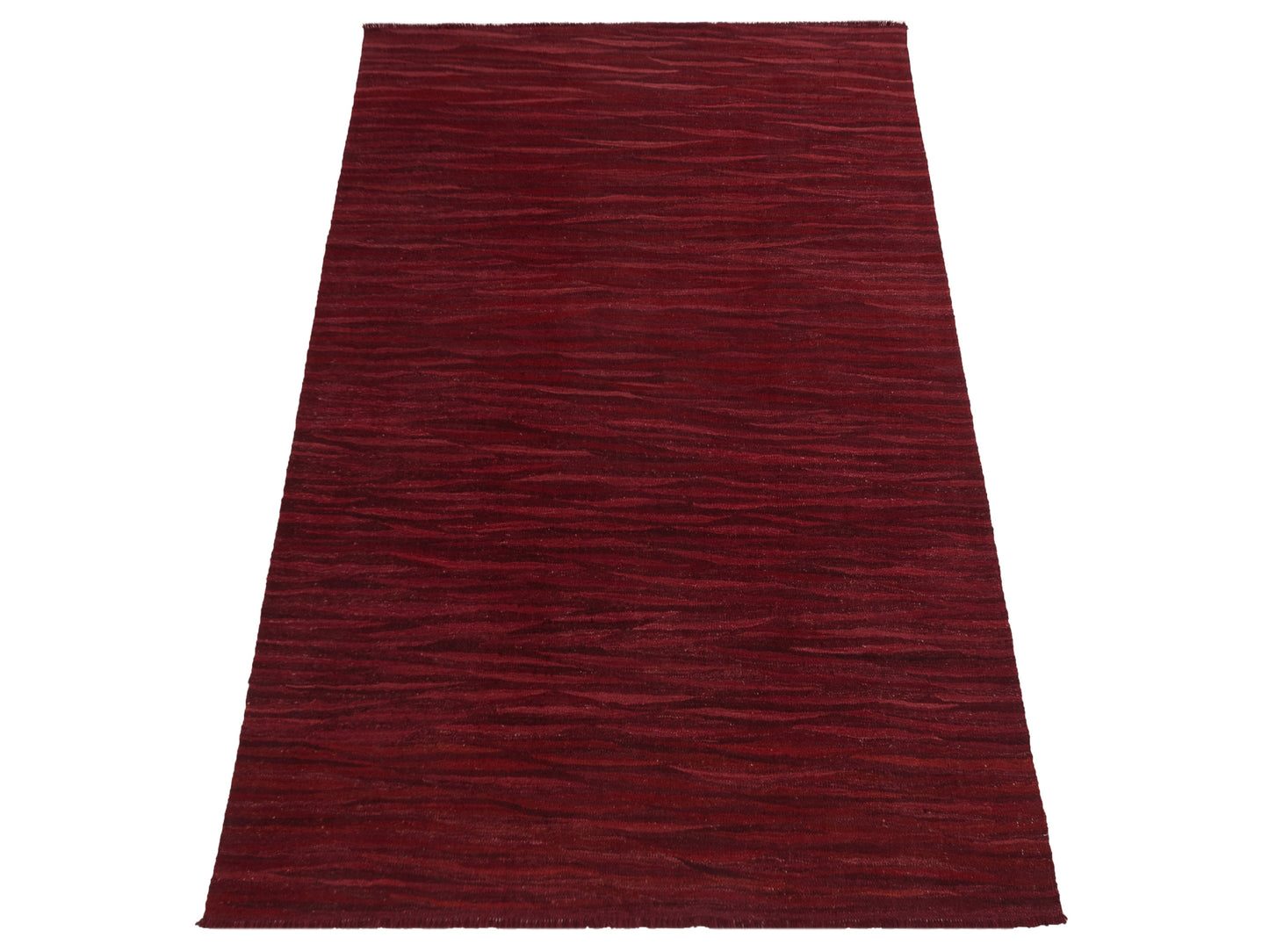 Flaxen Red Red 8.4x9.11 Hand Woven Rug