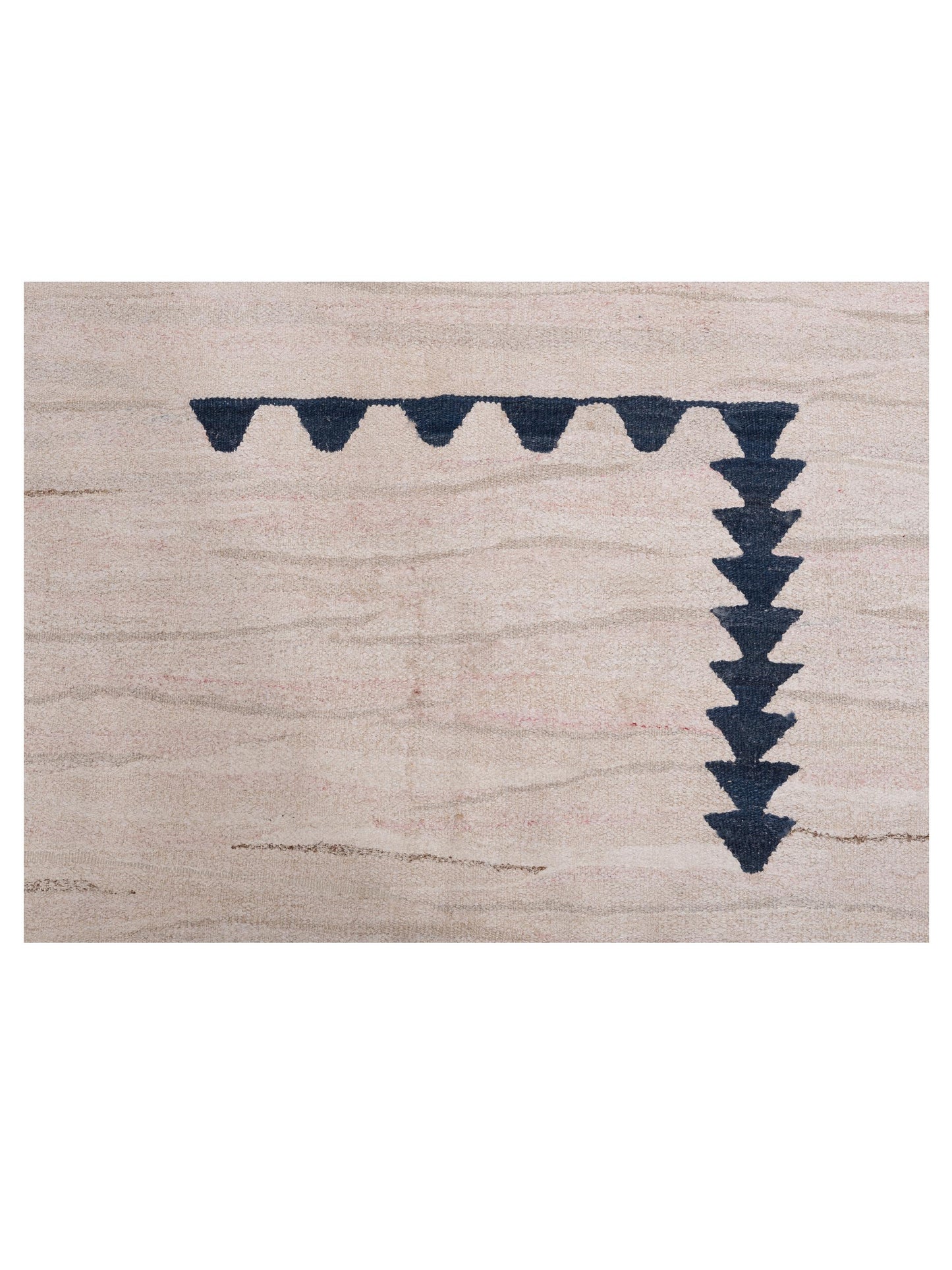 Flaxen Ivory Ivory 8x9.7 Hand Woven Rug