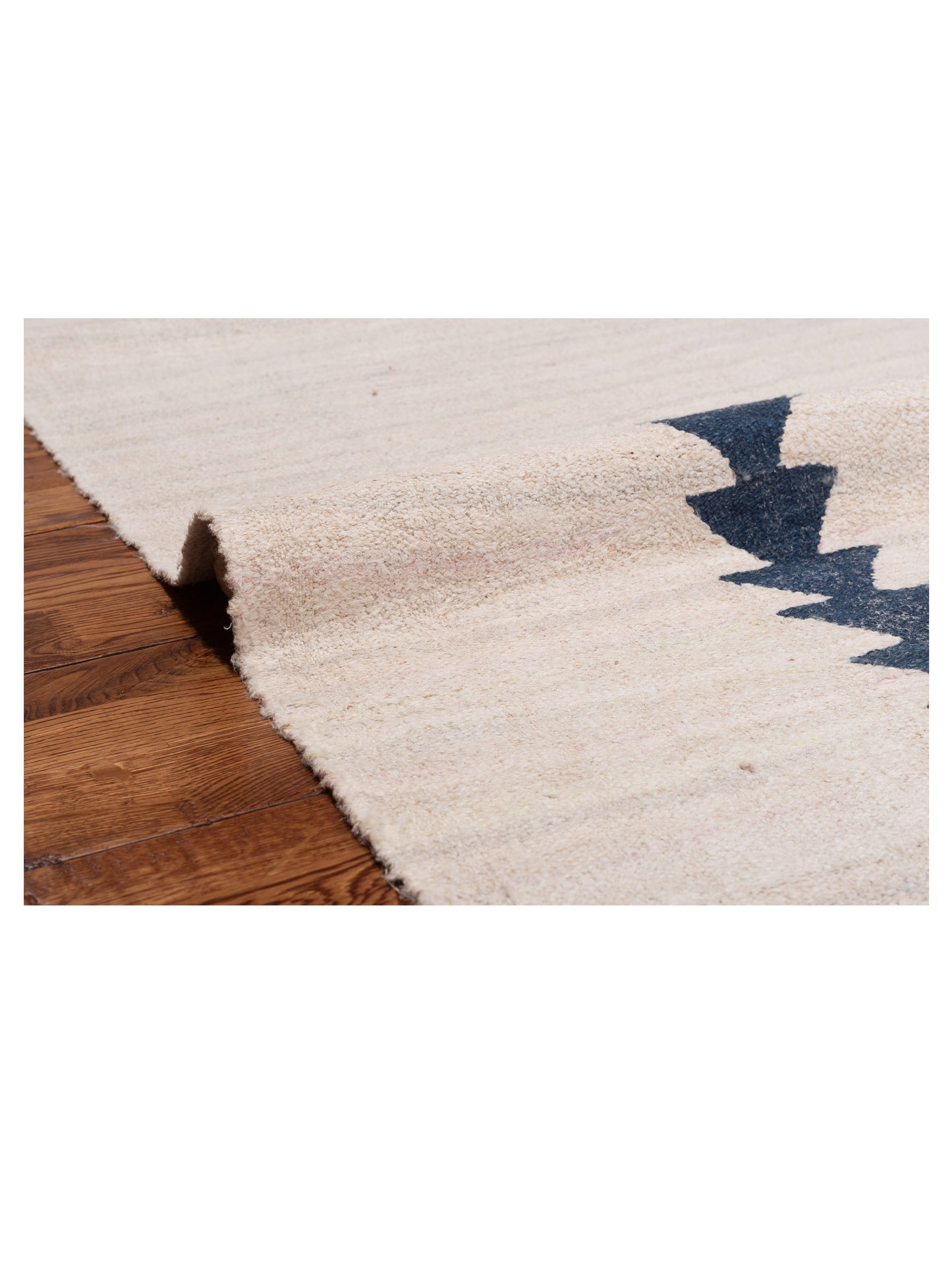 Flaxen Ivory Ivory 8x9.7 Hand Woven Rug