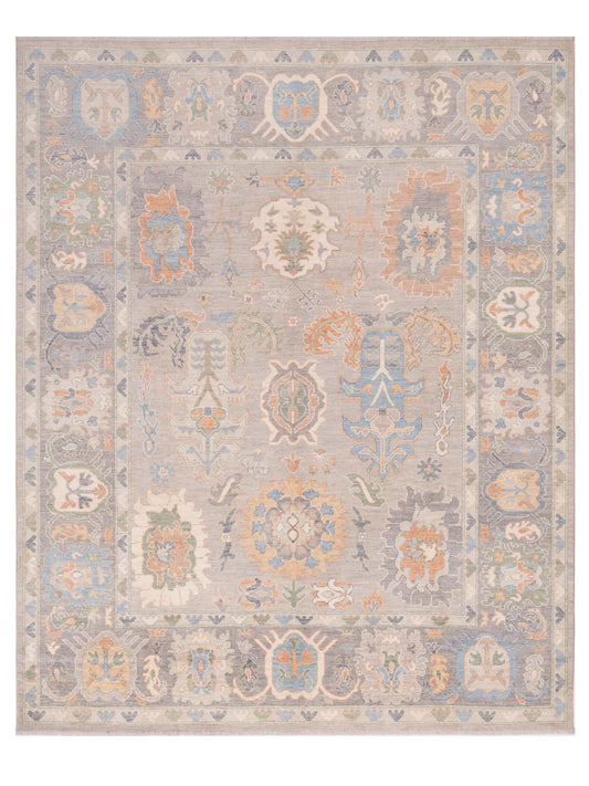 Pasha Anadol Oushak  Silver Gray Traditional