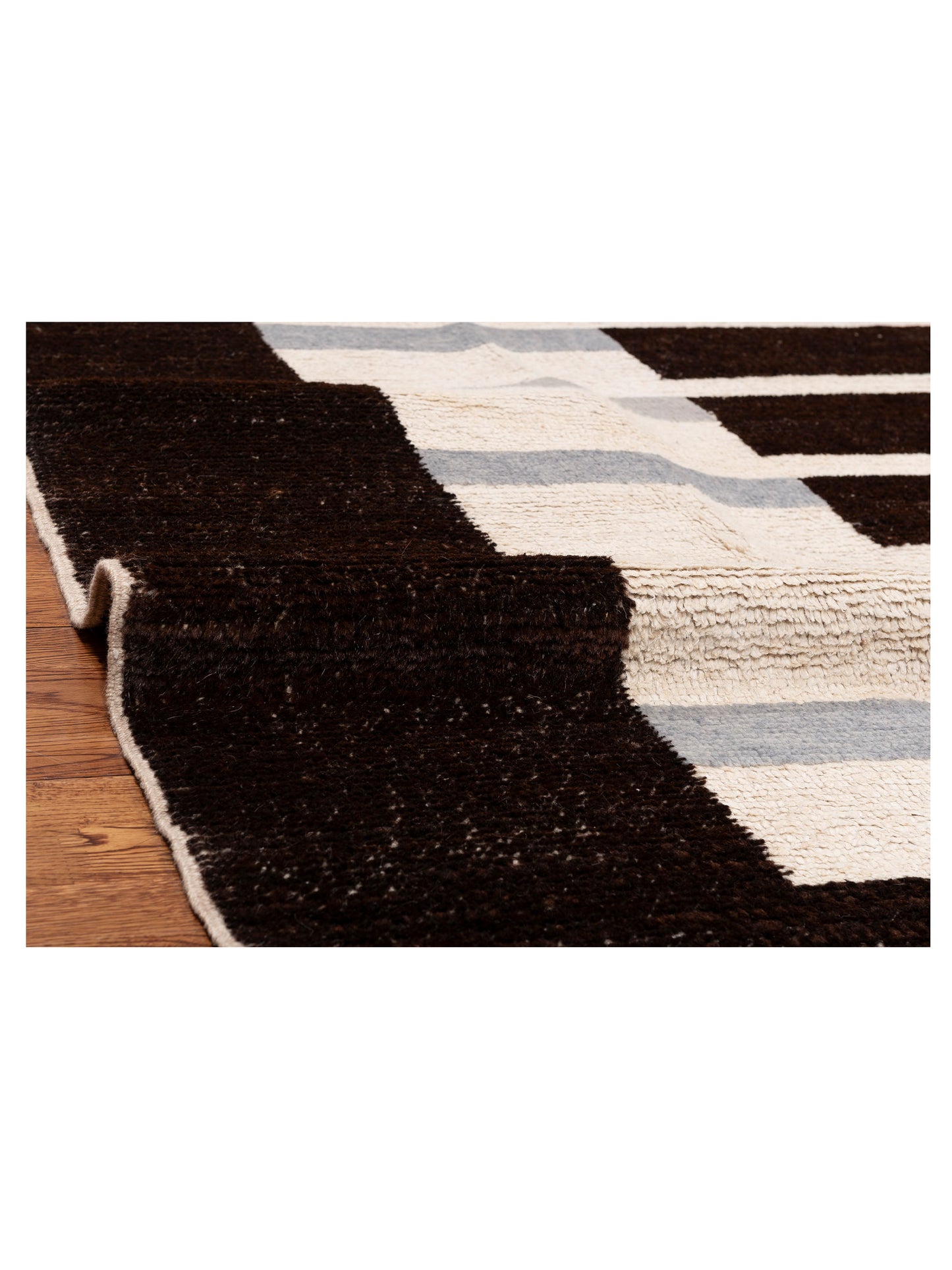 Anavera Ivory 7.9x10.8 Hand Knotted Rug