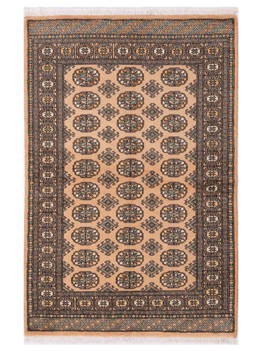 Nomad Bokhara  Beige Beige Traditional