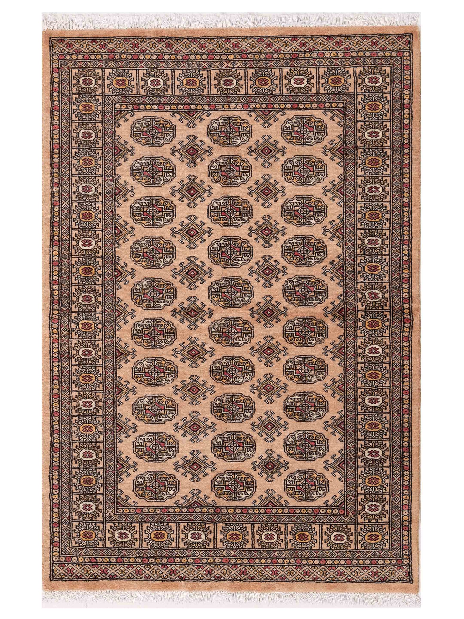 Nomad Bokhara  Beige Beige Traditional