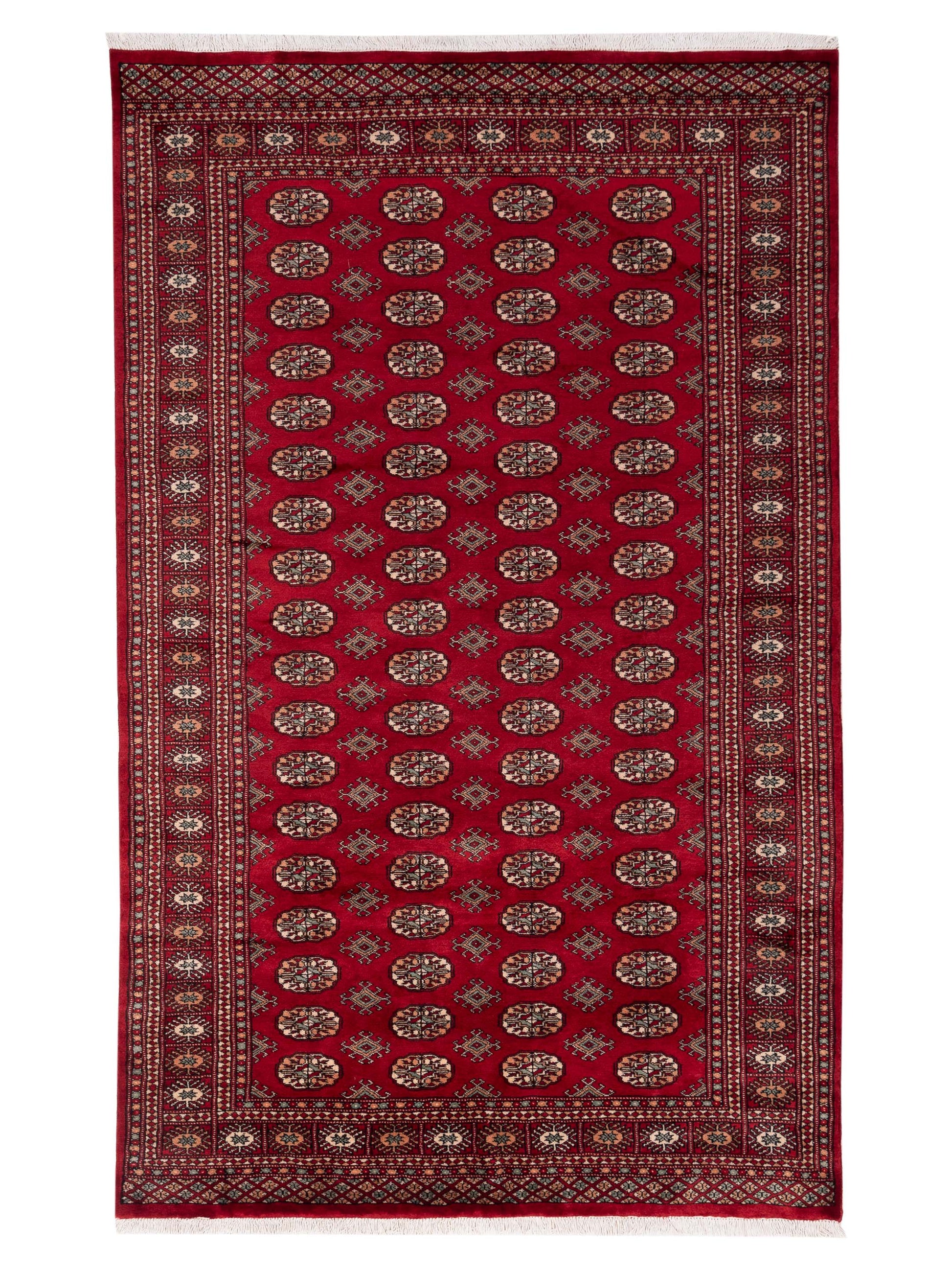 Nomad Bokhara  Red Red Traditional