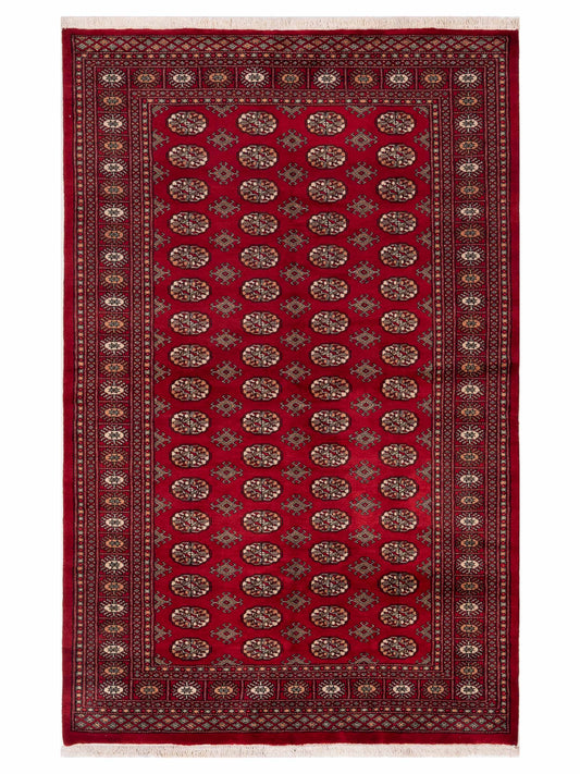 Nomad Bokhara  Red Red Traditional