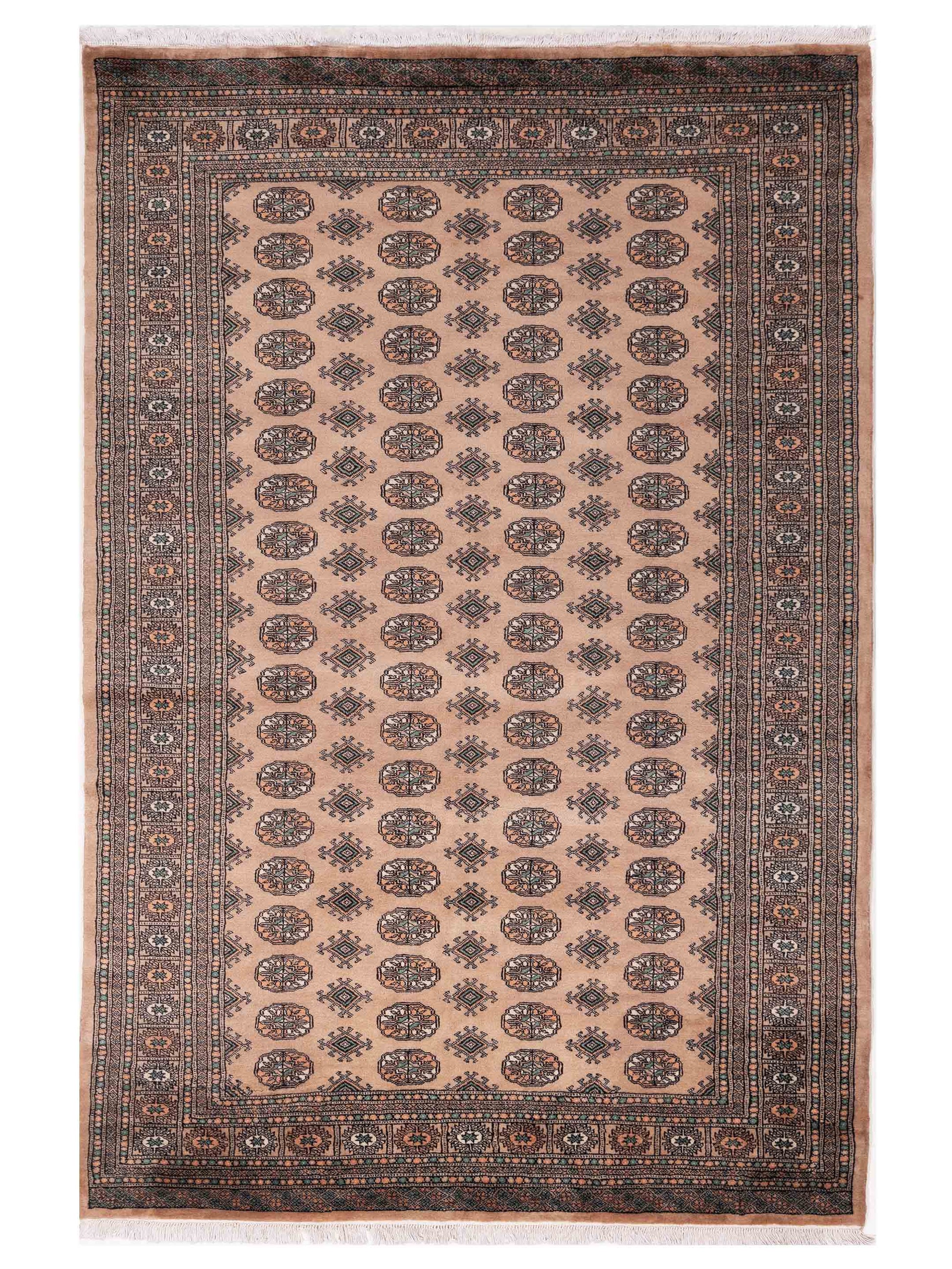 Nomad Bokhara  Beige Beige Traditional