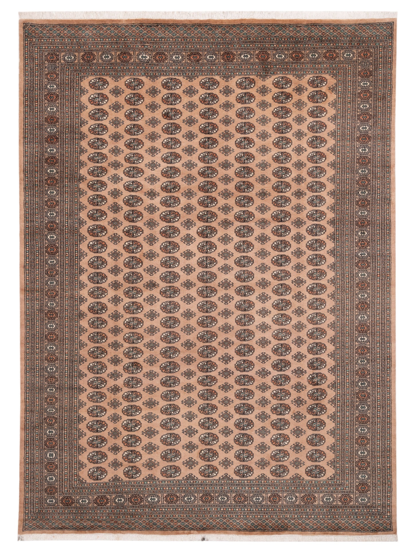 Nomad Bokhara  Beige Beige Traditional