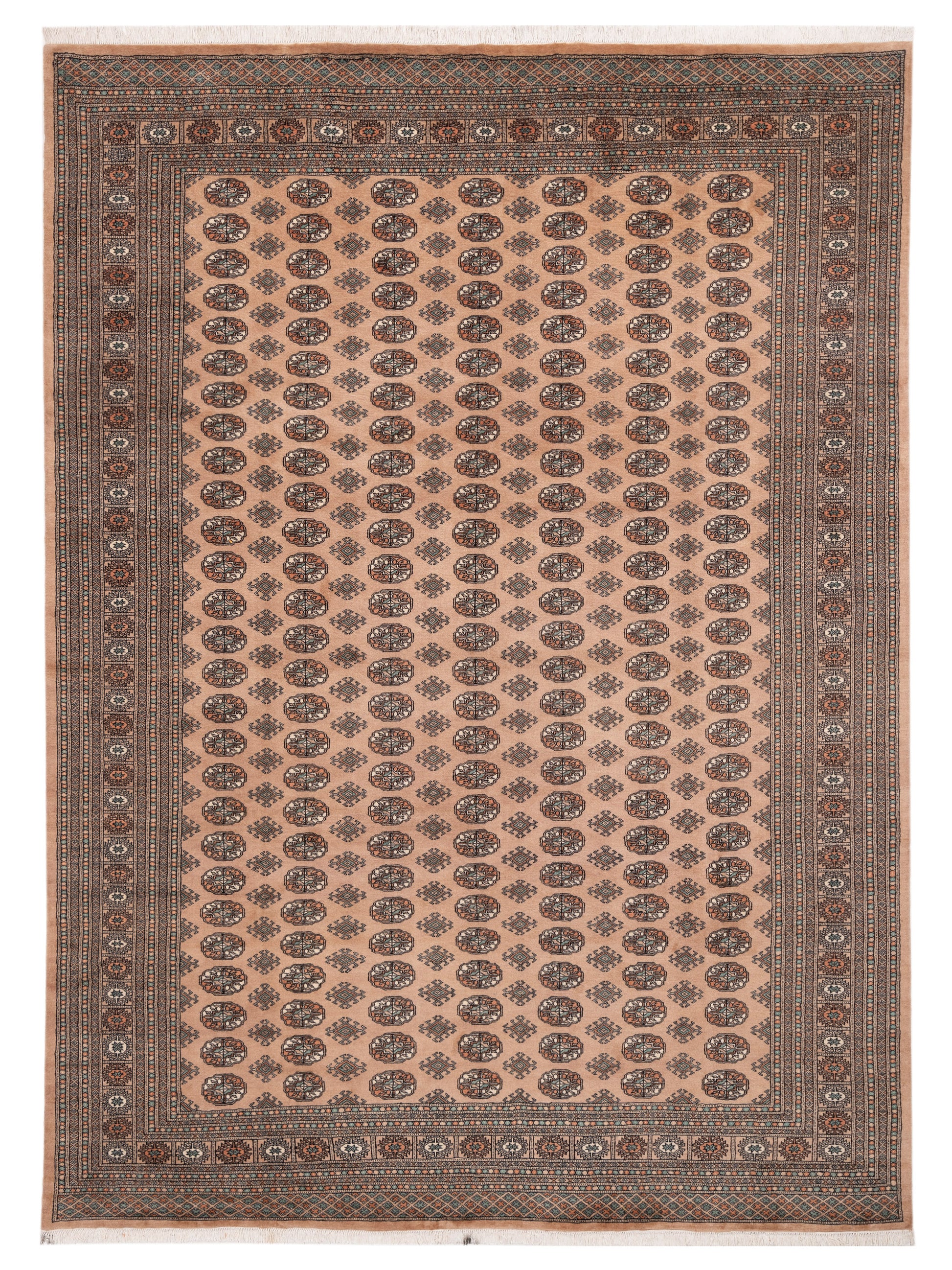 Nomad Bokhara  Beige Beige Traditional