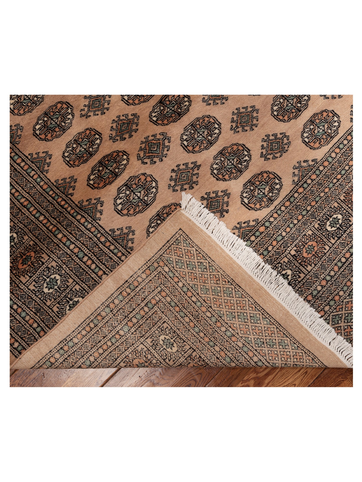 Bokhara Beige Beige 9.2x11.11 Hand Knotted Rug