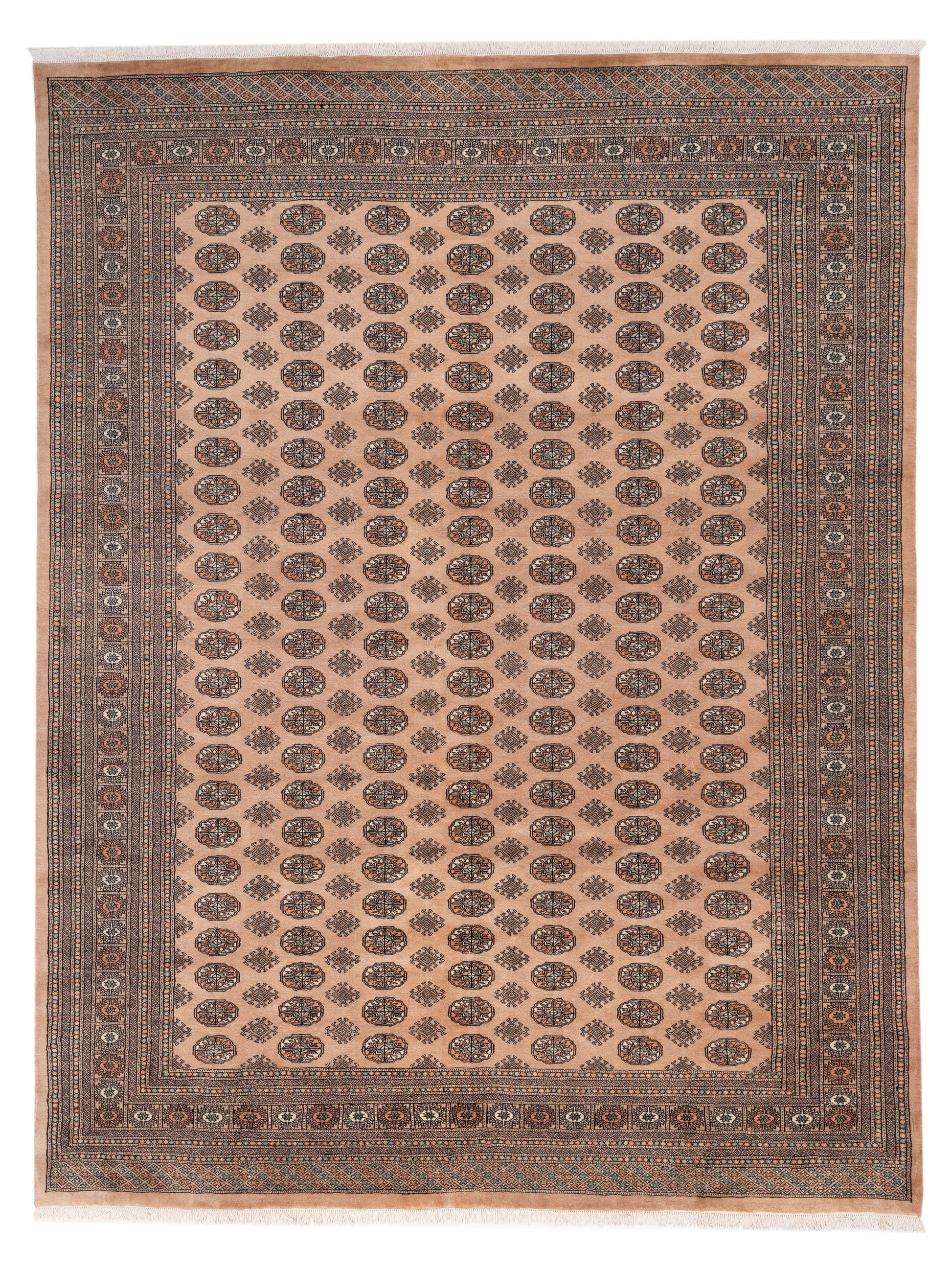 Nomad Bokhara  Beige Beige Traditional