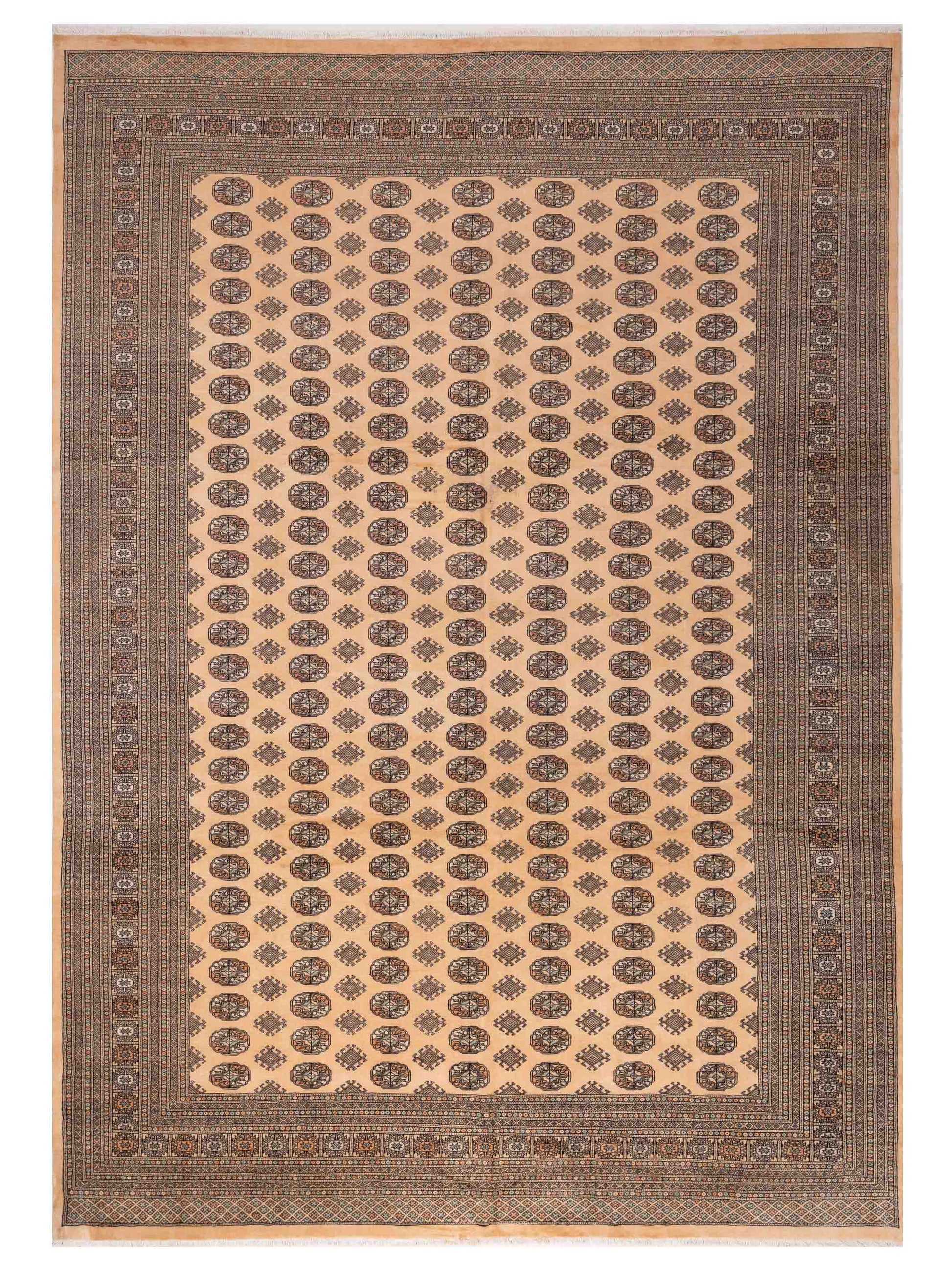 Nomad Bokhara  Beige Beige Traditional