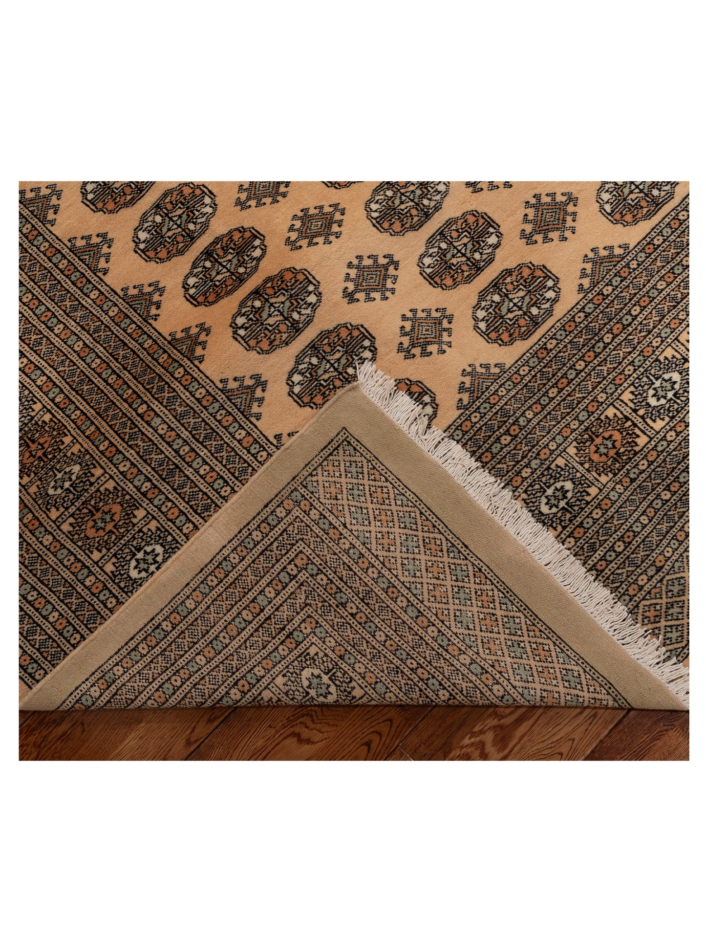 Bokhara Beige Beige 10x13.9 Hand Knotted Rug