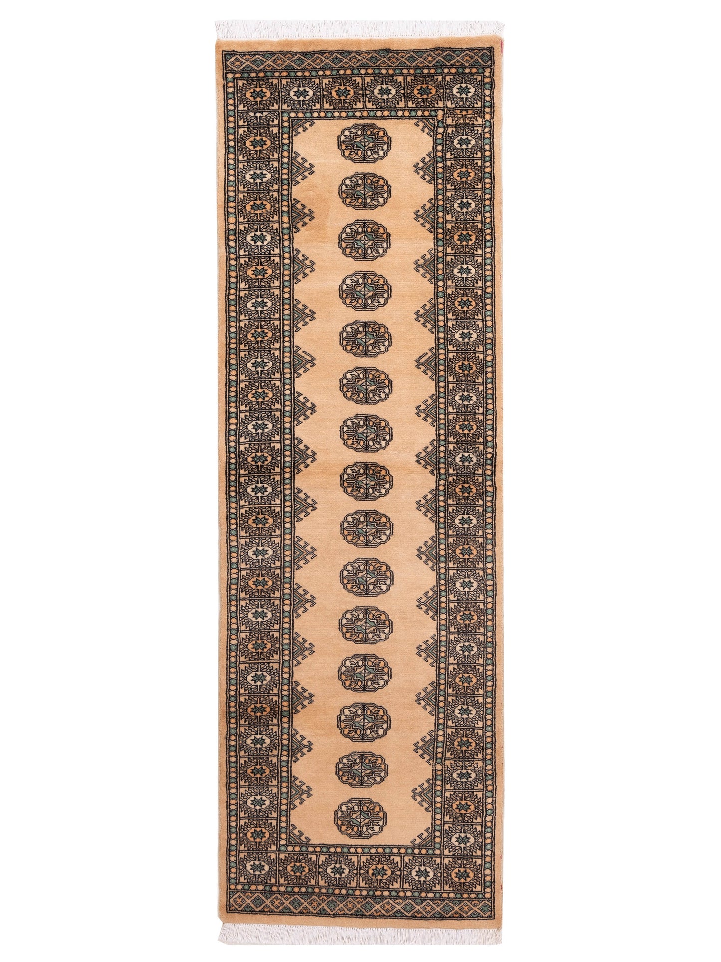 Nomad Bokhara  Beige Beige Traditional