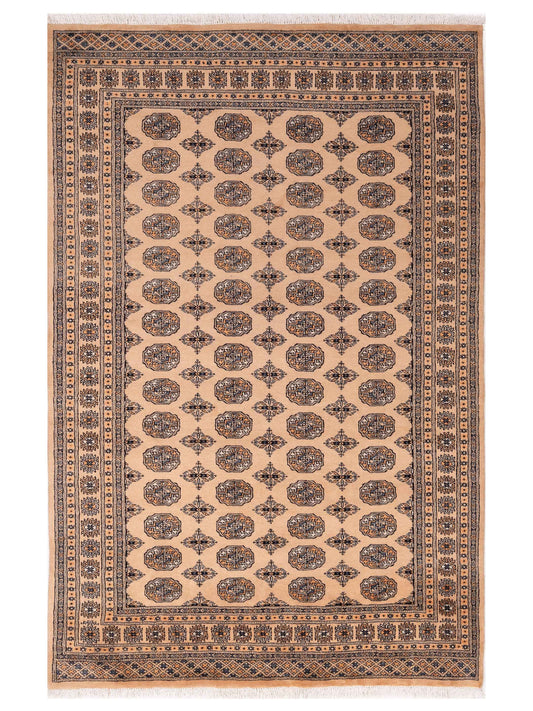Nomad Bokhara  Beige Beige Traditional