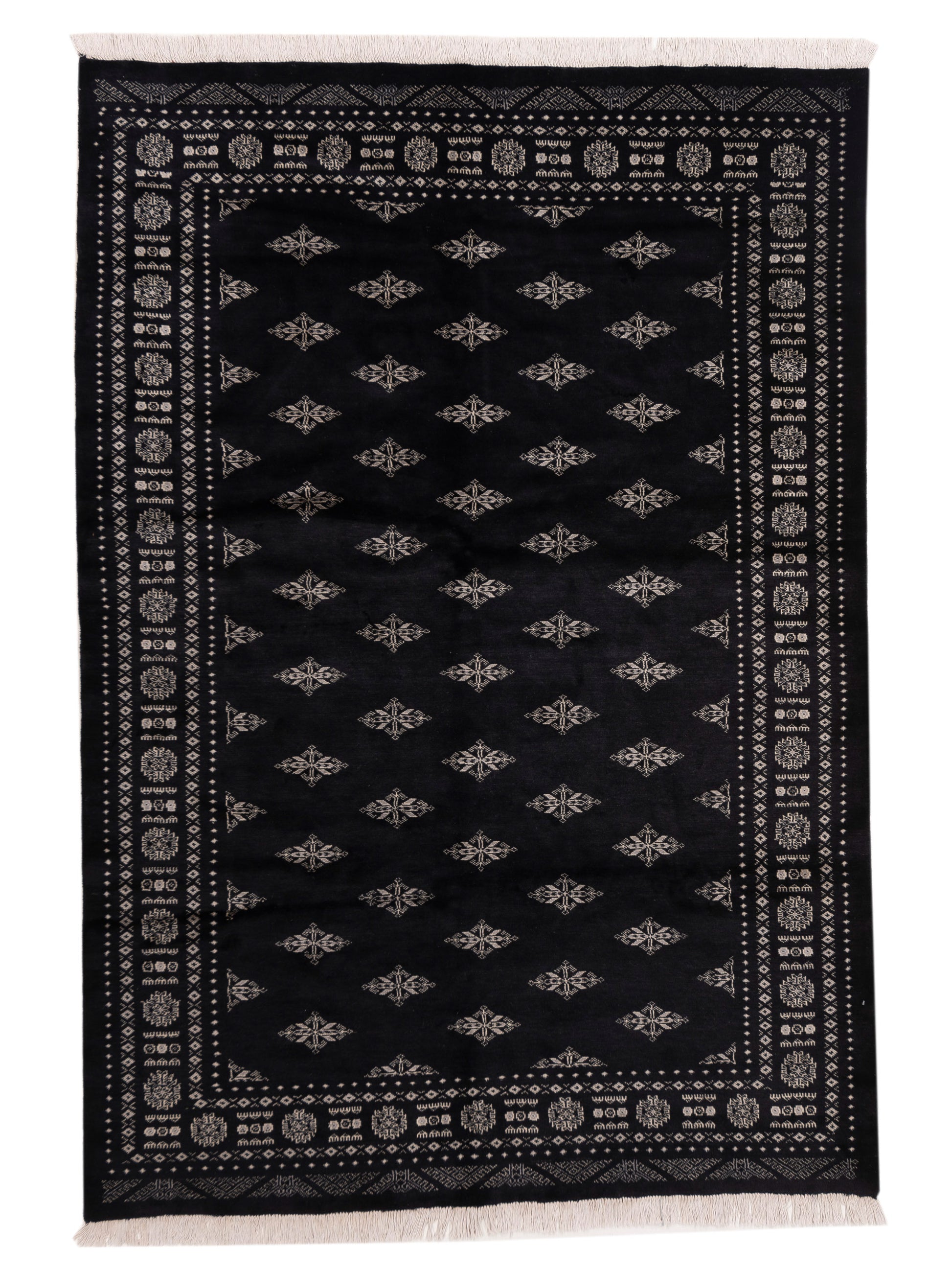 Nomad Bokhara  Black Black Traditional