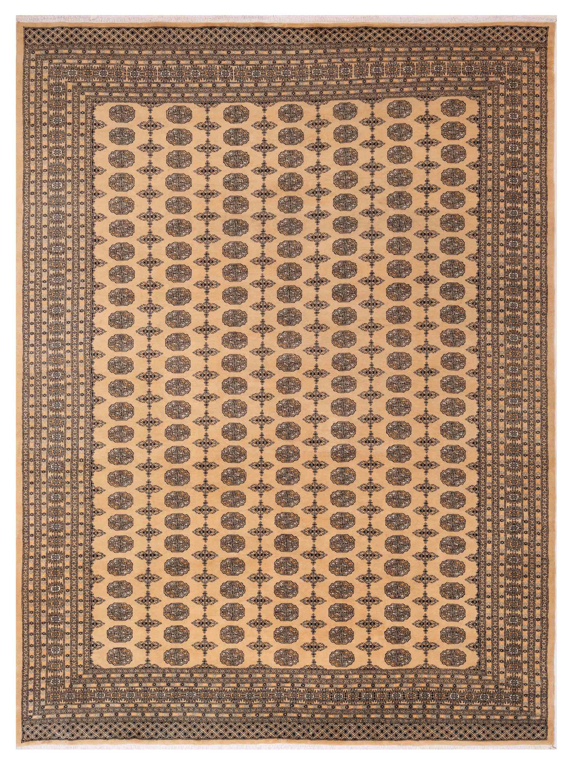 Nomad Bokhara  Beige Beige Traditional