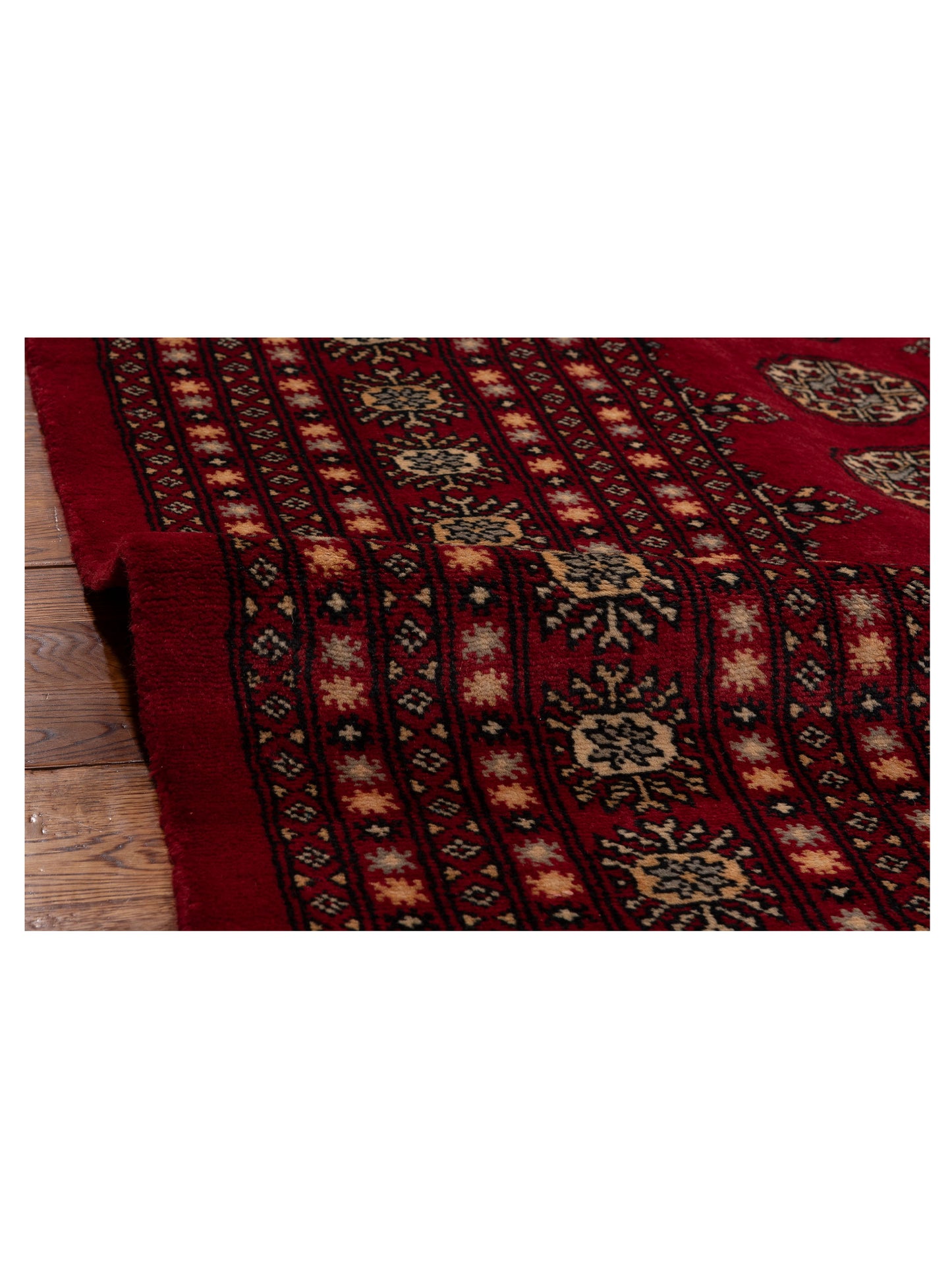Bokhara Red Red 9.2x12 Hand Knotted Rug