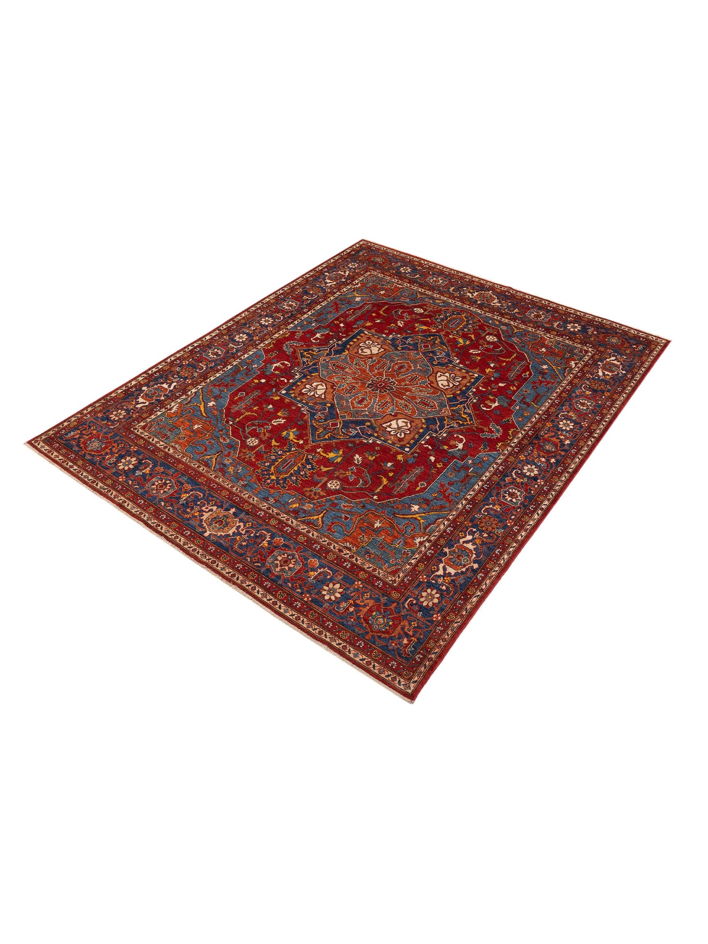 Zamira Multi Multi 8.4x10.7 Hand Knotted Rug