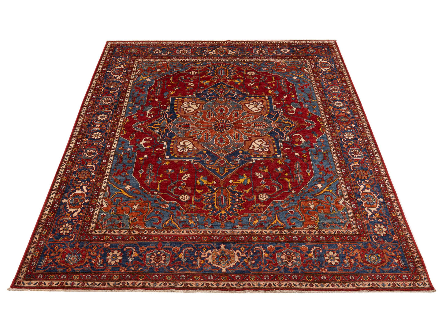 Zamira Multi Multi 8.4x10.7 Hand Knotted Rug