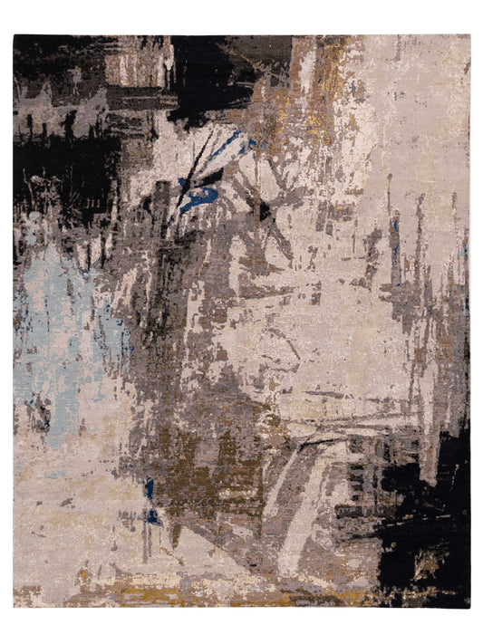 Siena Dazzling  Ivory Black Contemporary