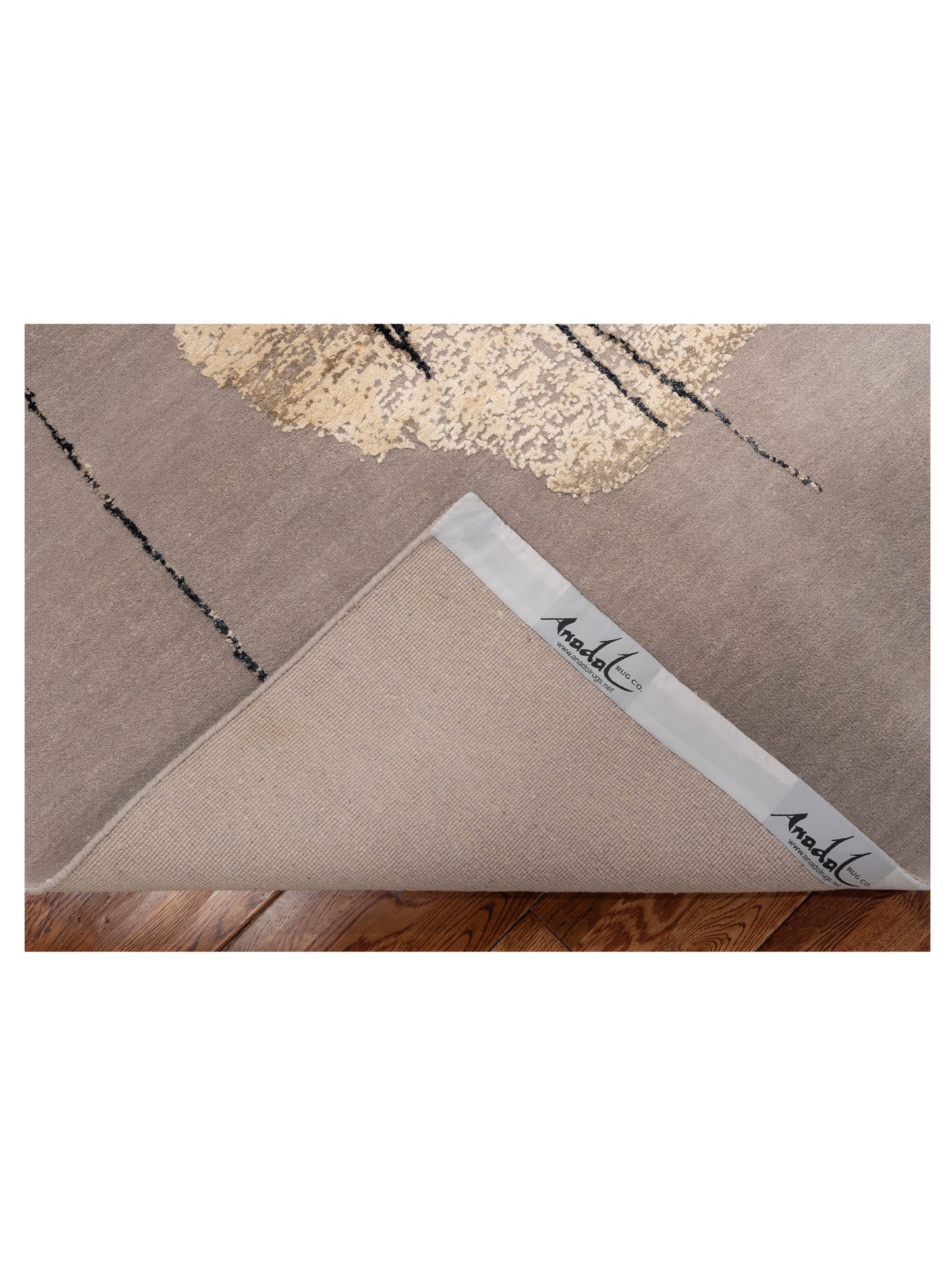 Artavia Beige Gold 7.10x10 Hand Knotted Rug