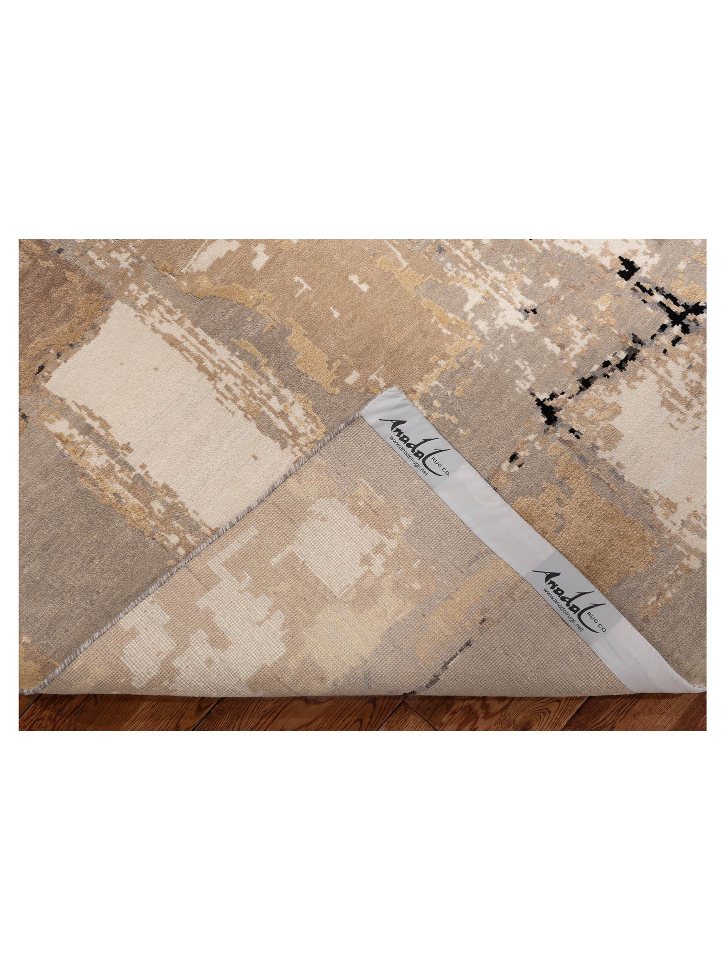 Artavia Beige 8x10 Hand Knotted Rug
