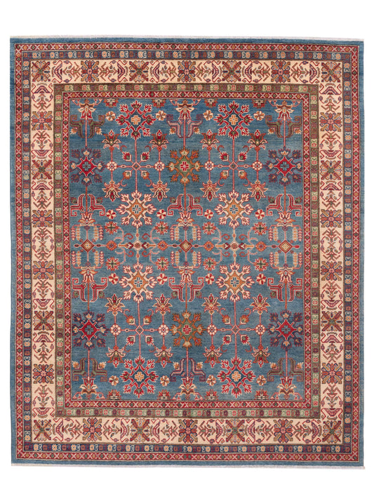 Nomad Kazak  Blue Ivory Tribal