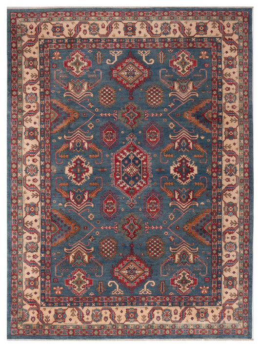 Nomad Kazak  Blue Ivory Tribal