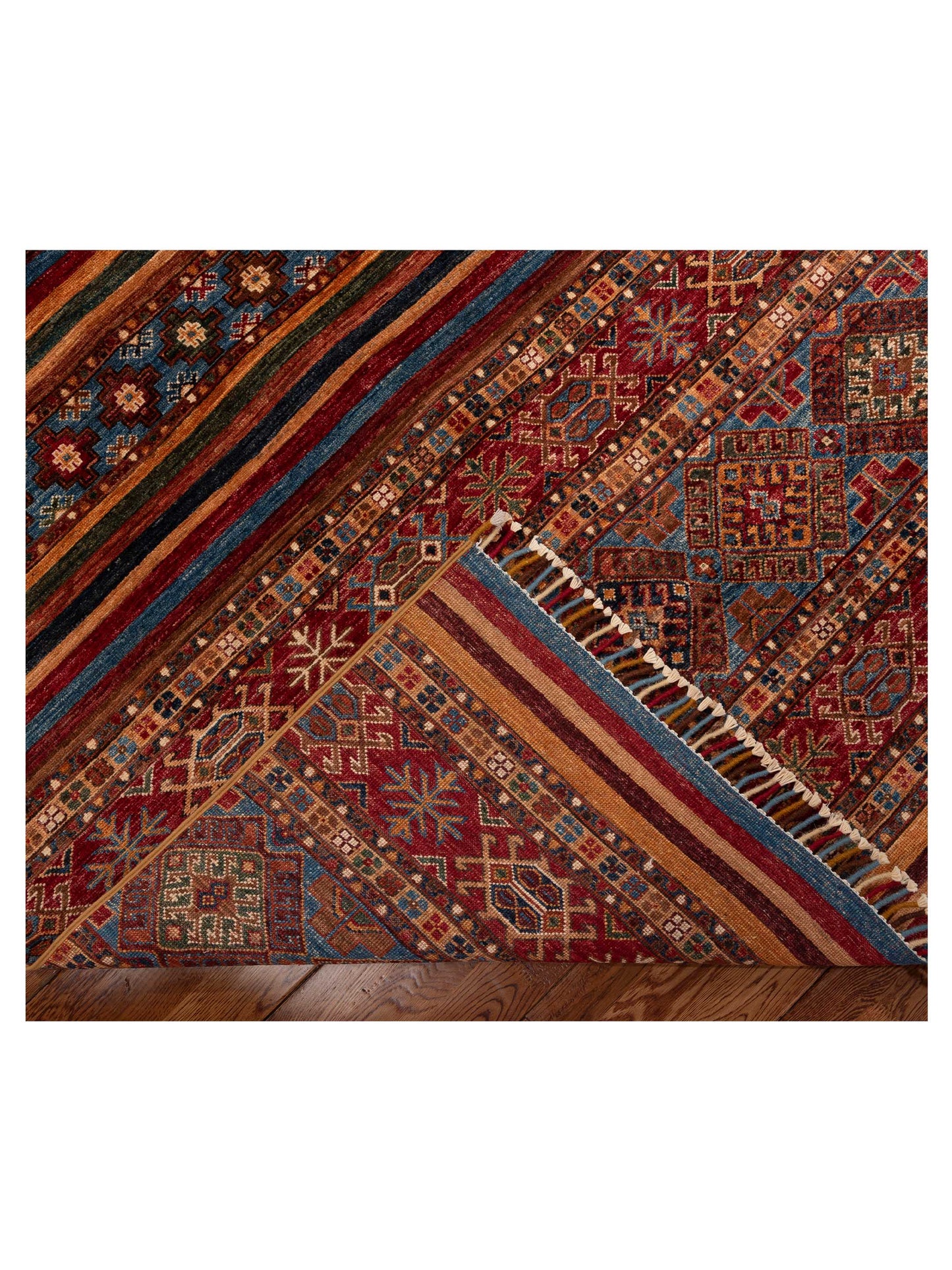 Khoraya Multi Multi 7.11x9.11 Hand Knotted Rug