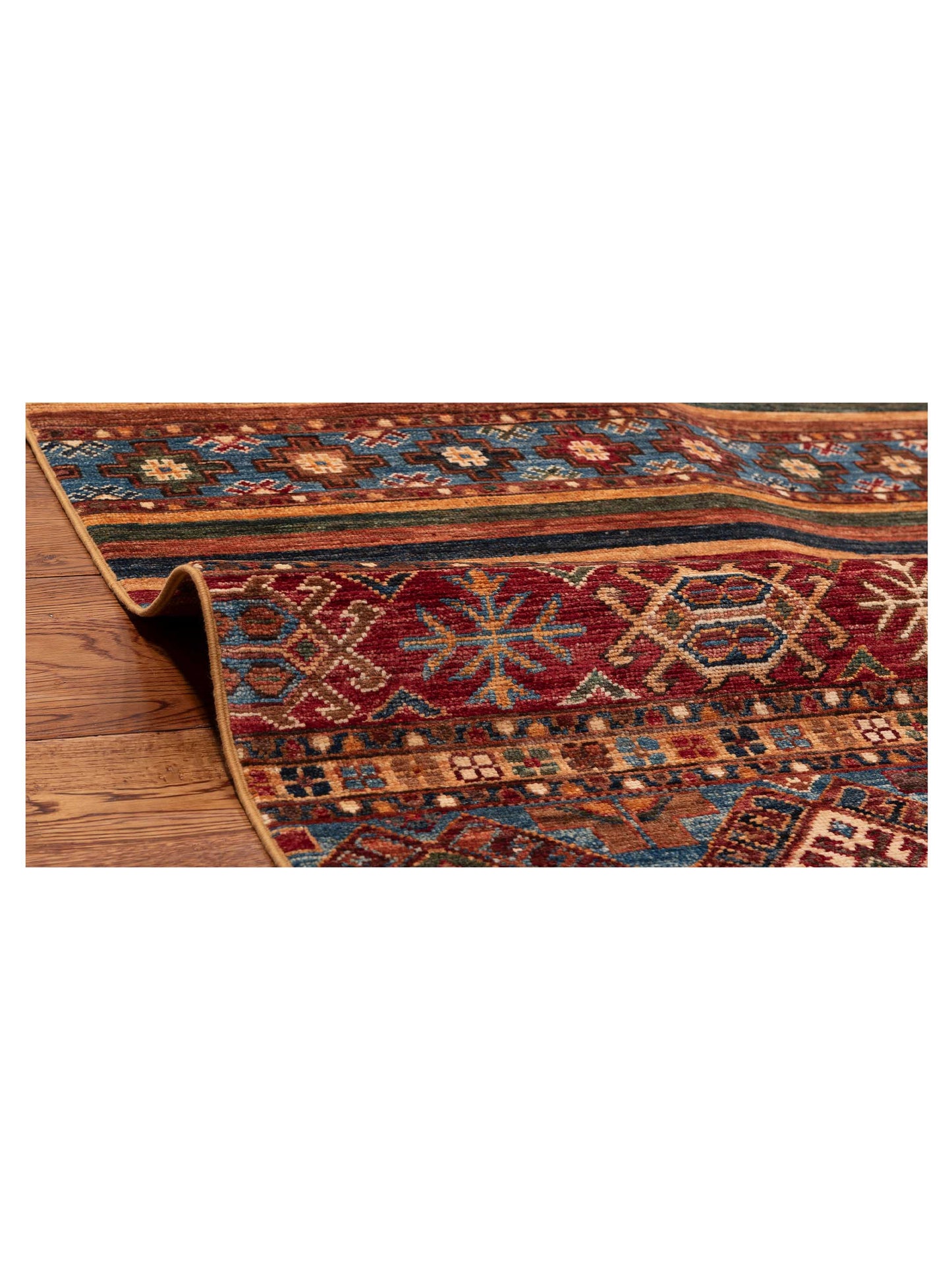 Khoraya Multi Multi 7.11x9.11 Hand Knotted Rug