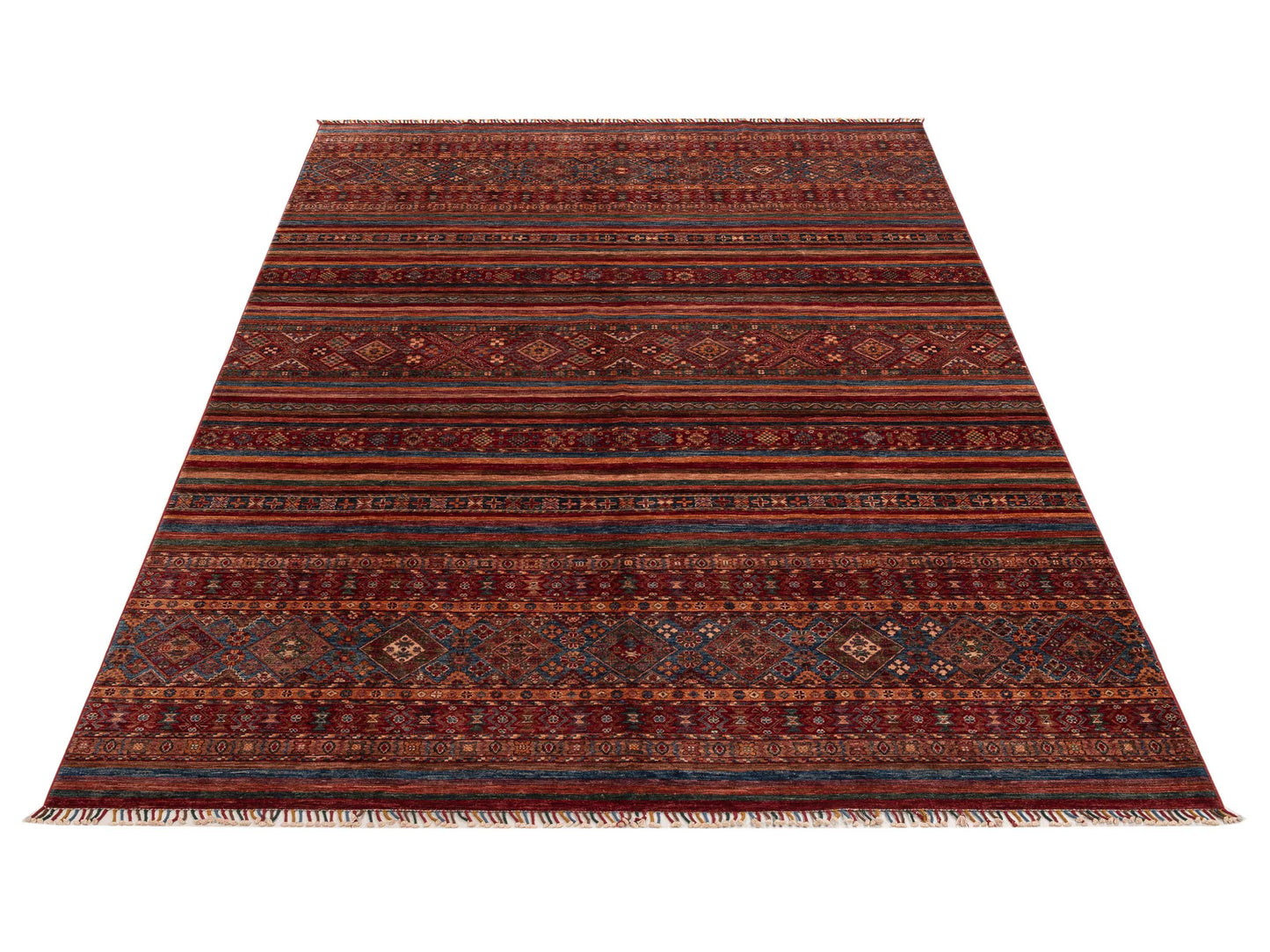Khoraya Multi Multi 8.7x11.10 Hand Knotted Rug