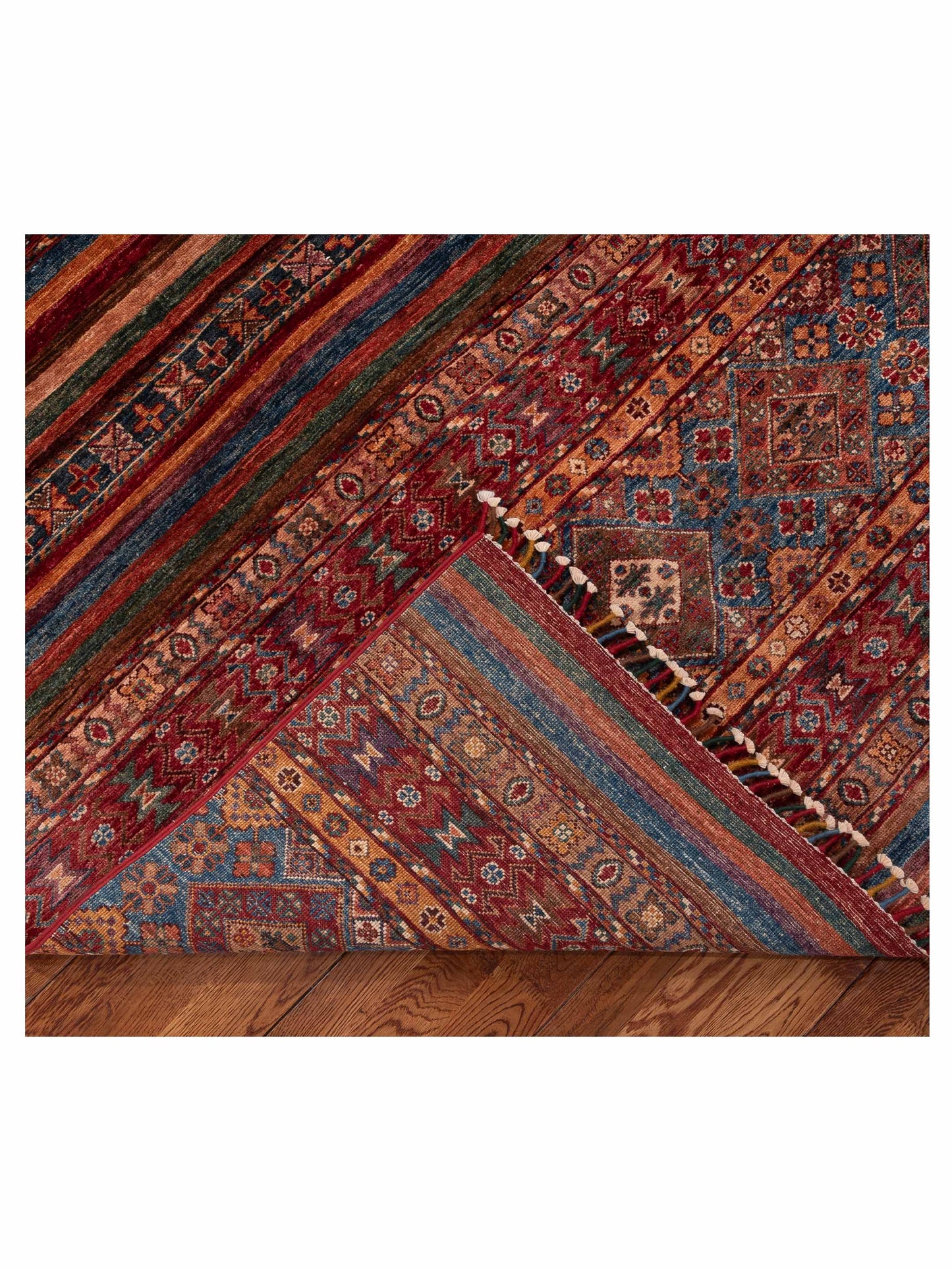 Khoraya Multi Multi 8.7x11.10 Hand Knotted Rug