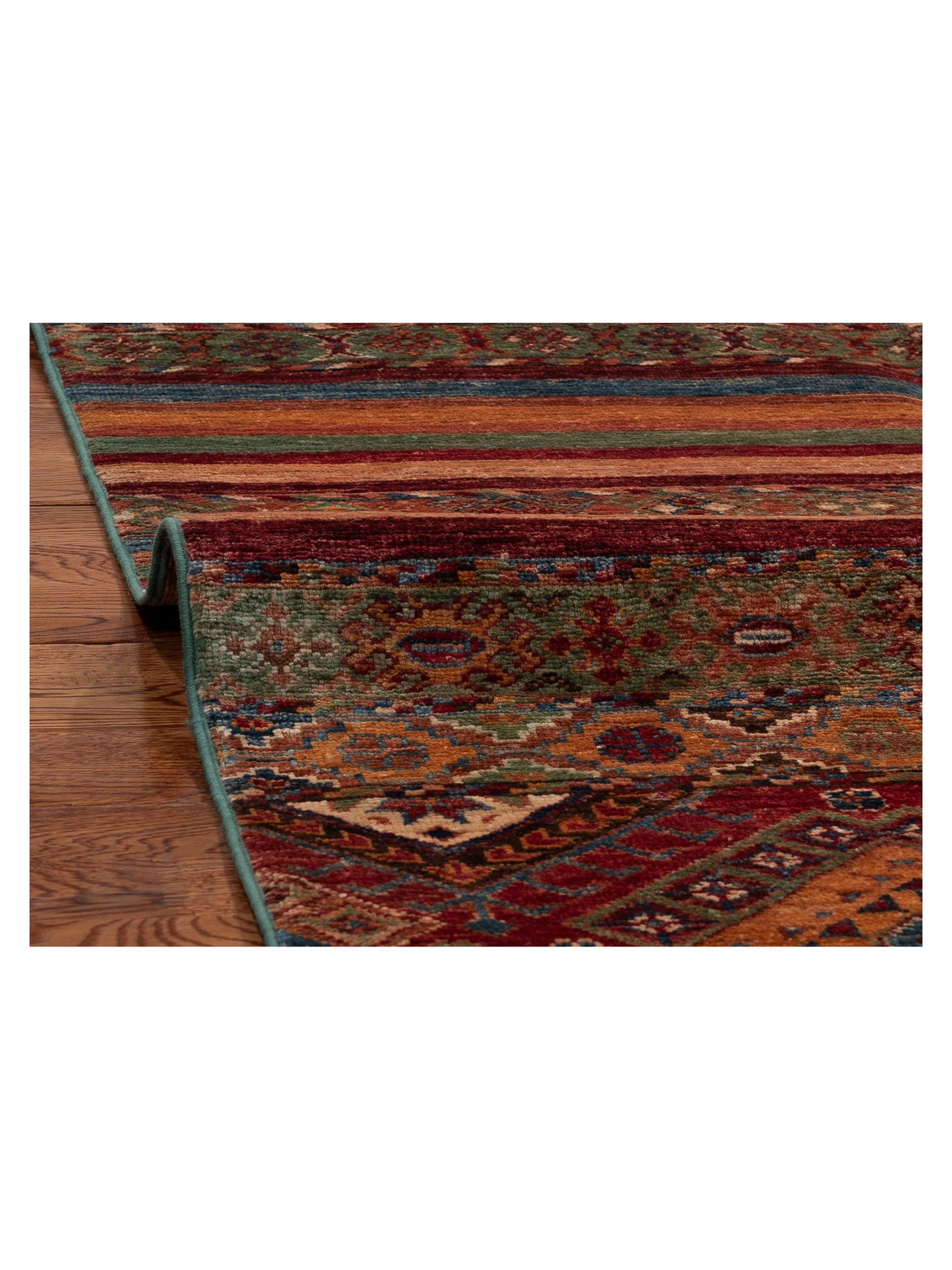Khoraya Multi Multi 9x12.1 Hand Knotted Rug
