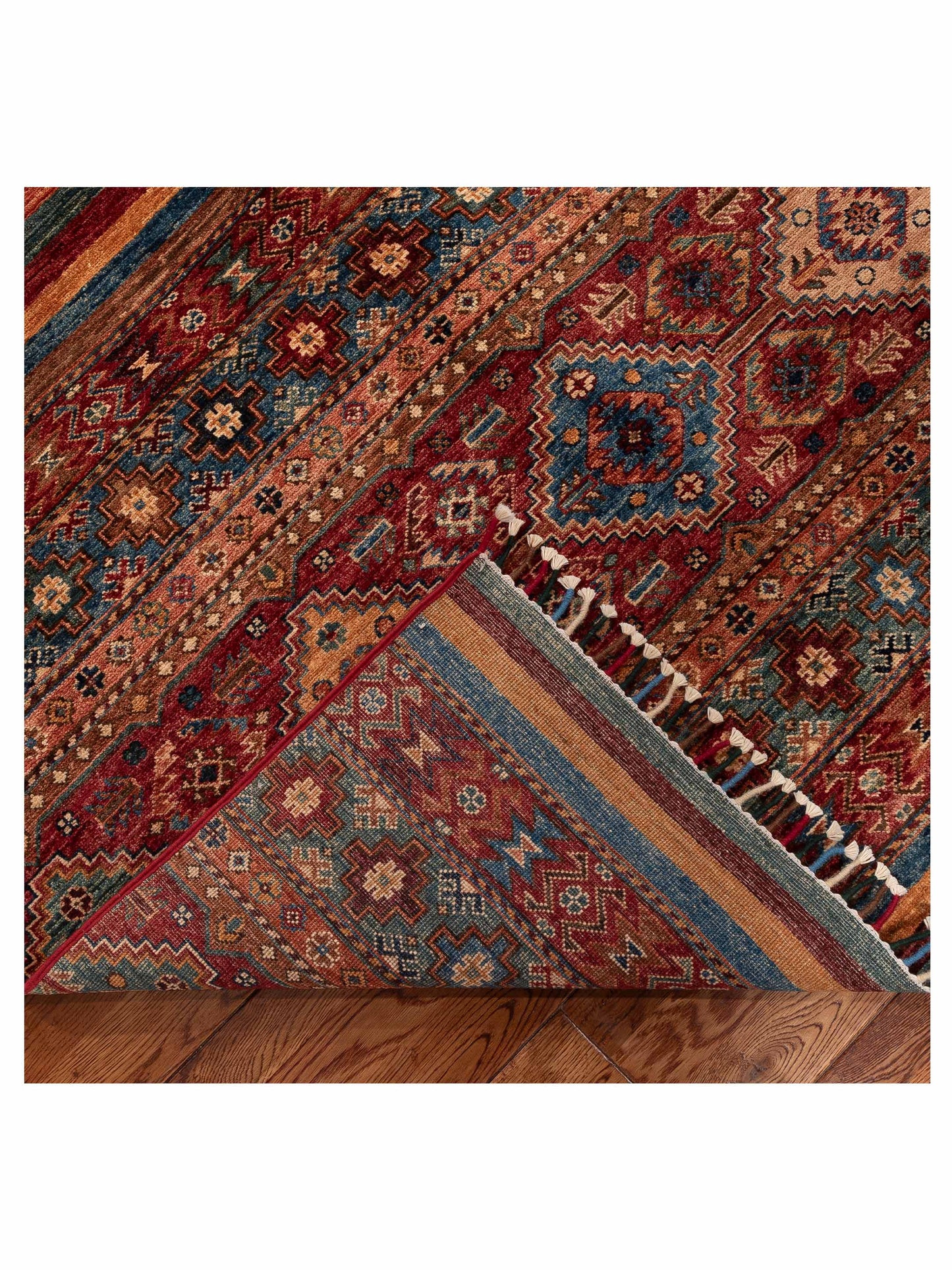 Khoraya Multi Multi 9.3x12.7 Hand Knotted Rug