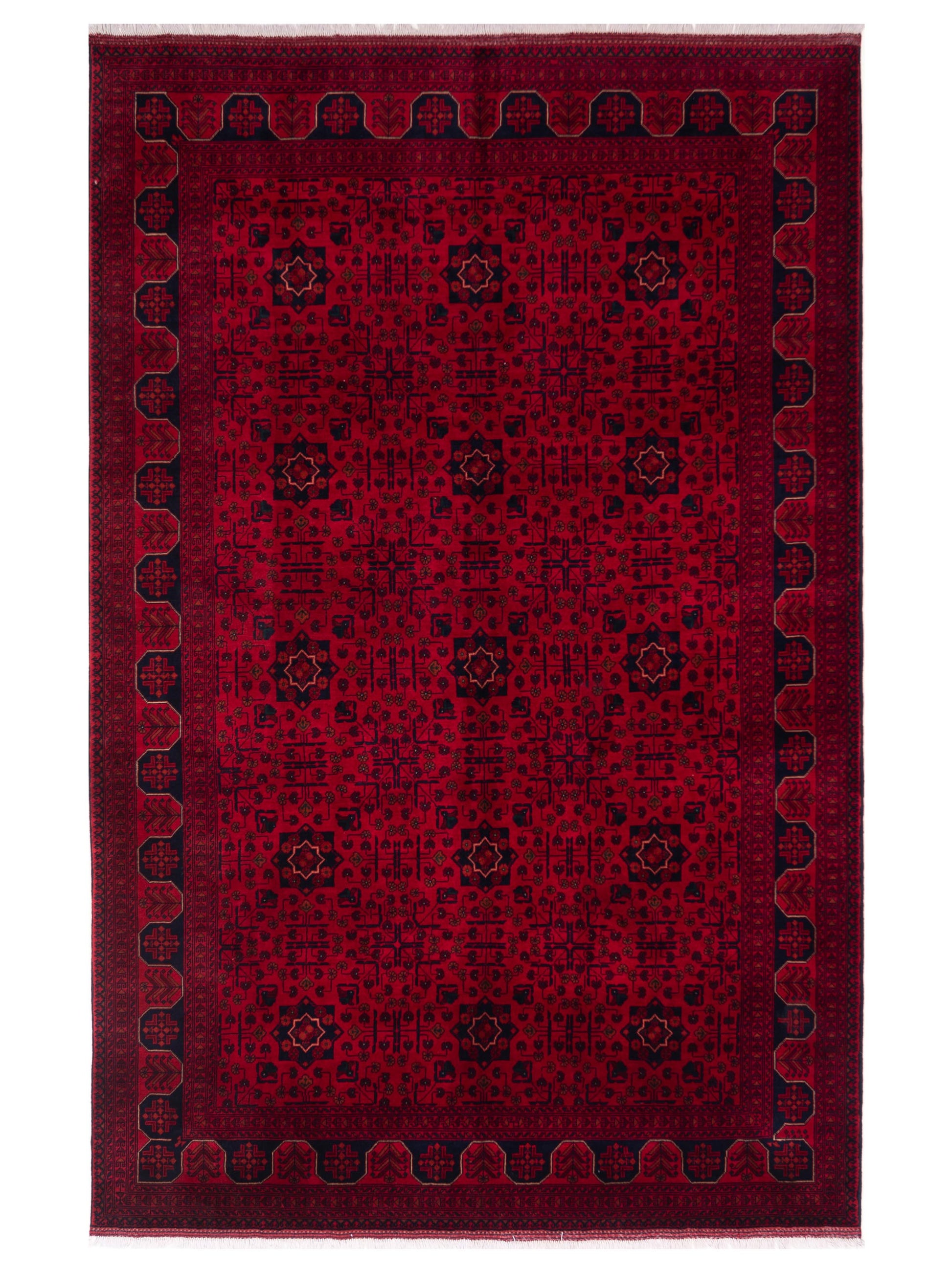 Nomad Afghan Belcik  Red Navy Tribal