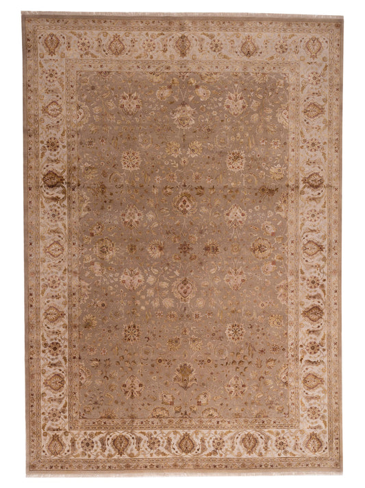 Rajpur Imperial Silk  Beige Ivory Traditional